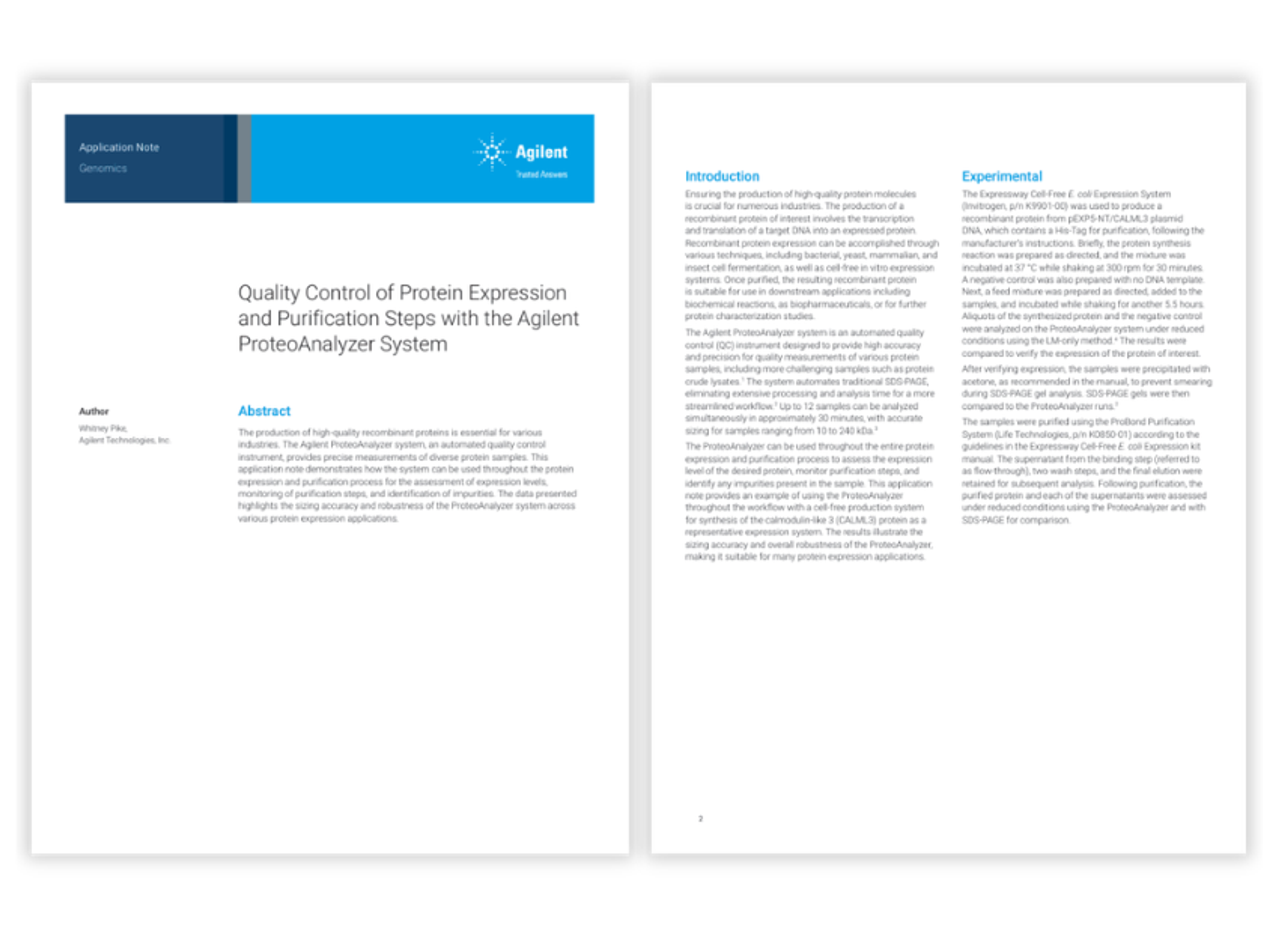 automated CE-SDS analysis