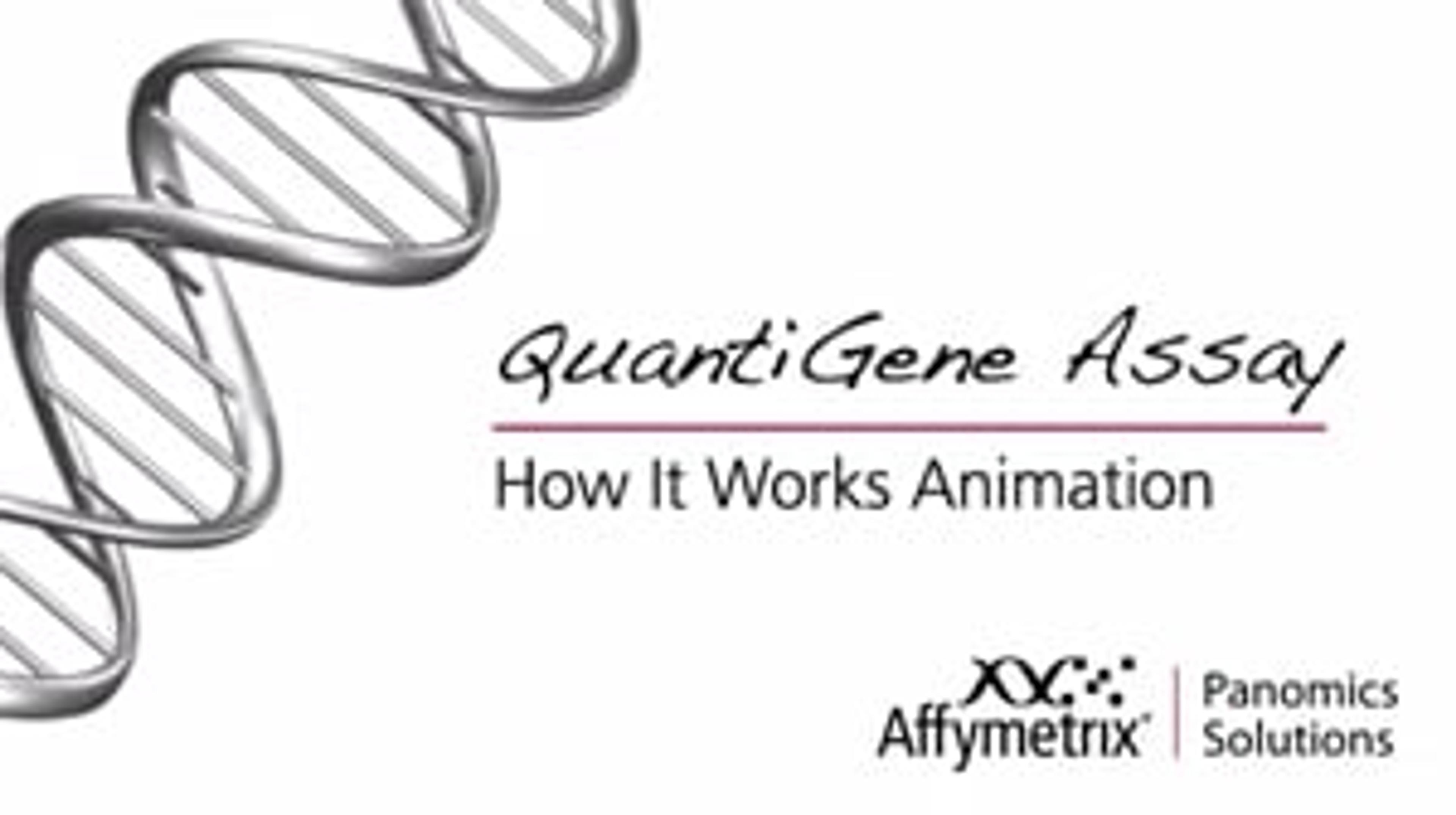 Affymetrix Quantigene 2.0 Demonstration Affymetrix Quantigene 2.0 Demonstration