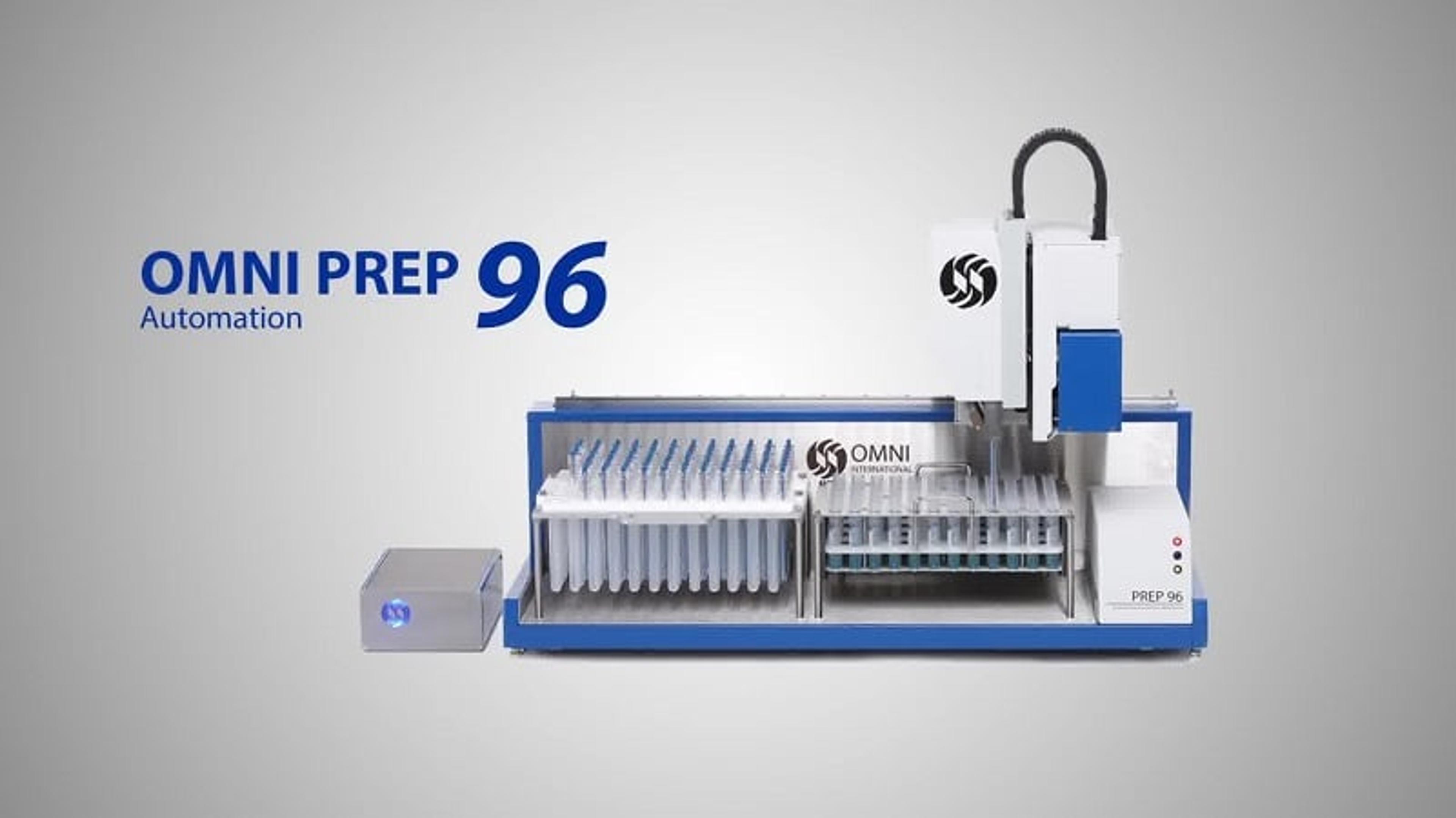 The Omni Prep 96 Multi-Sample Homogenizer The Omni Prep 96 Multi-Sample Homogenizer