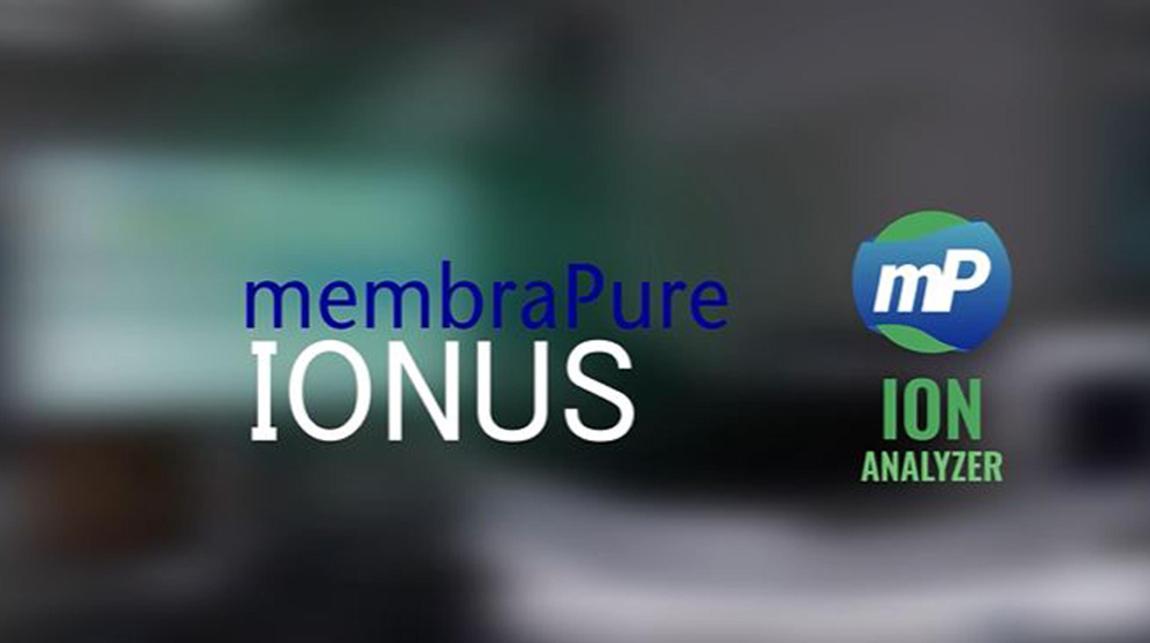 IONUS: The ion chromatograph IONUS: The ion chromatograph