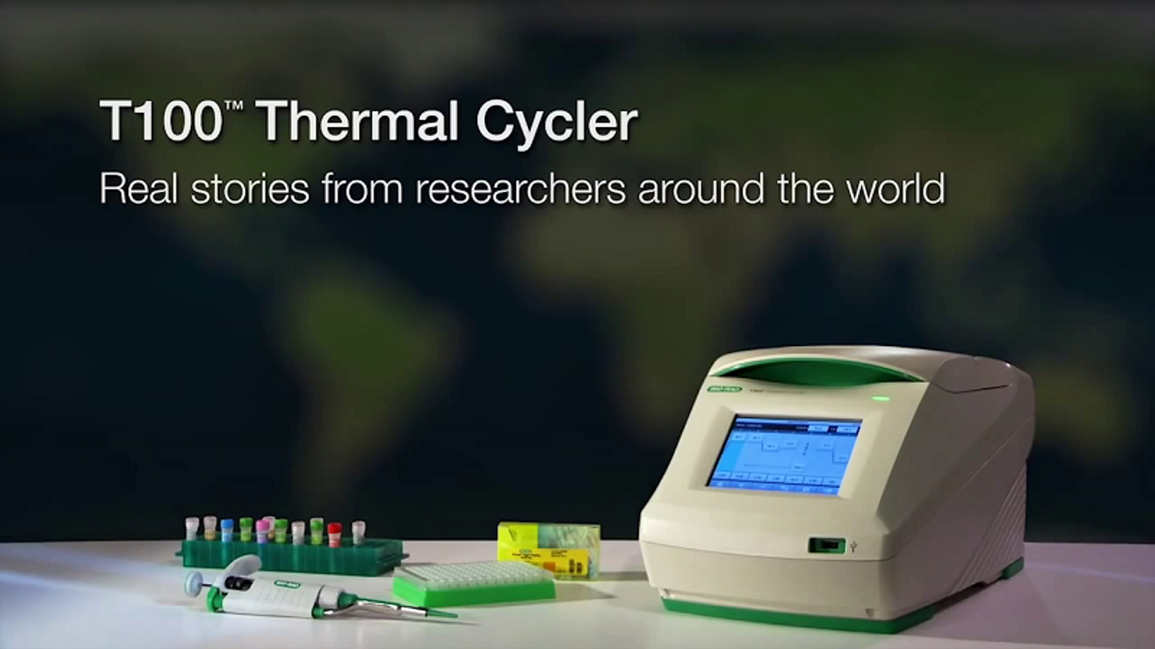 The Bio-Rad T100™ Thermal Cycler: Users from Around the World The Bio-Rad T100™ Thermal Cycler: Users from Around the World
