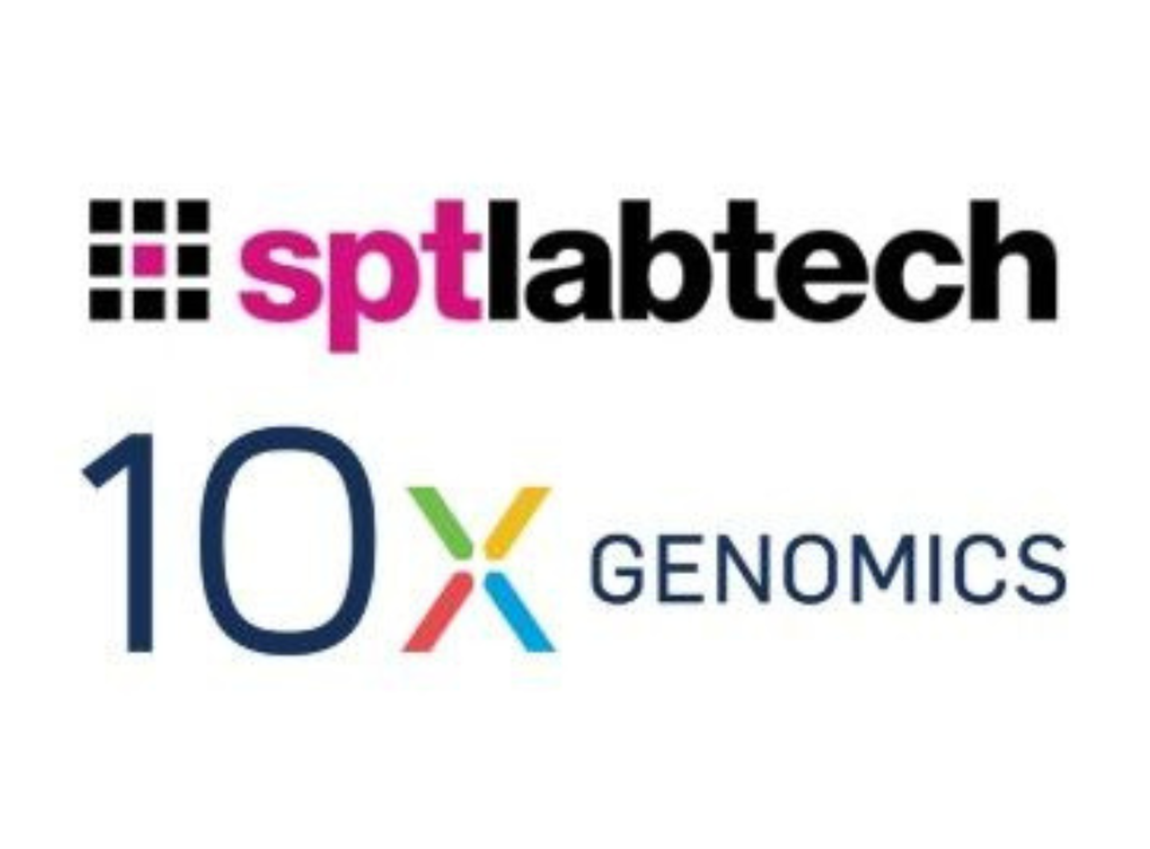 sptlabtech and 10x genomics logo 