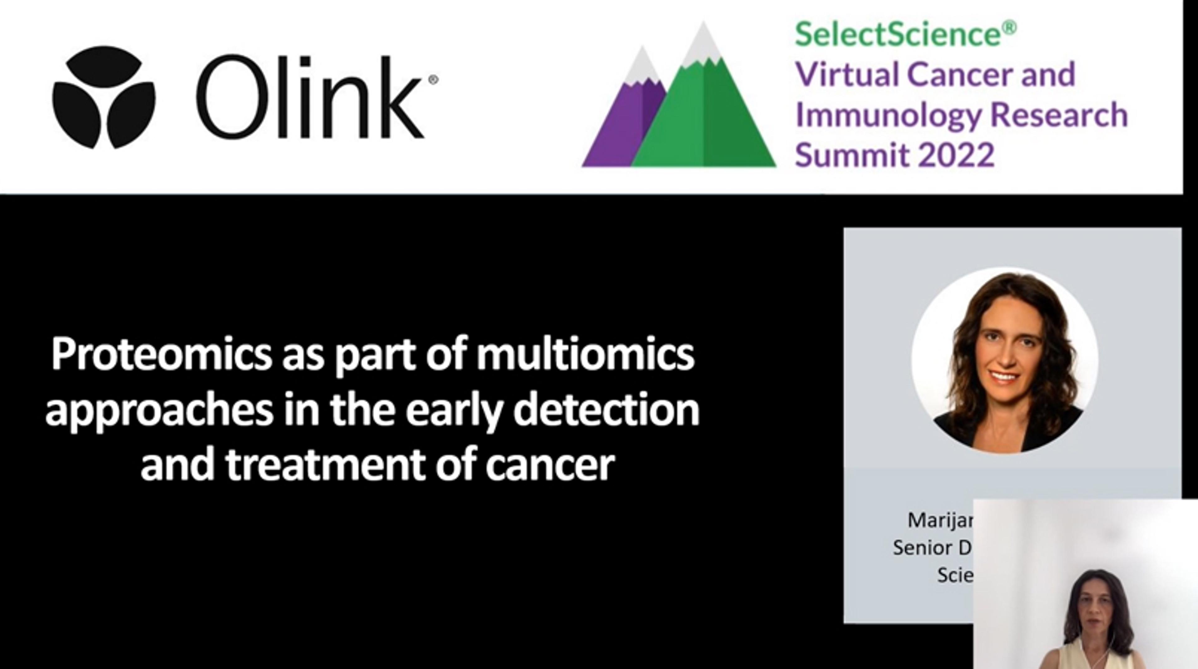 Proteomics as part of multi-omics approach in early detection and treatment of cancer Proteomics as part of multi-omics approach in early detection and treatment of cancer