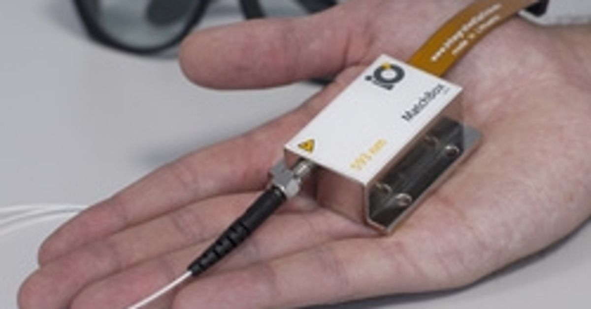 MatchBox™ Series of CW Micro Lasers Are Introduced to the UK by Elliot ...