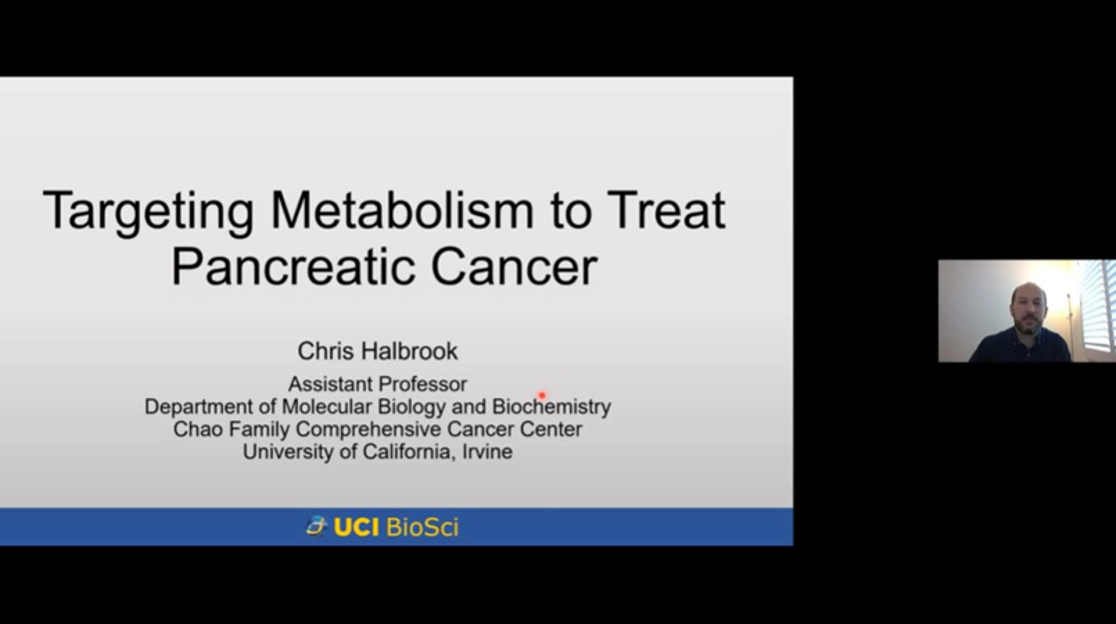 Targeting metabolism to treat pancreatic cancer Targeting metabolism to treat pancreatic cancer