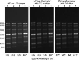 LED, or UV detection