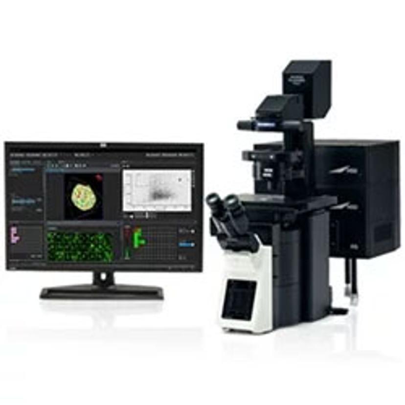 NoviSight 3D High Content Analysis Software with microscope