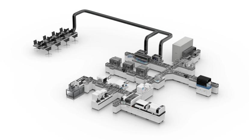 Total Lab Automation significantly reduces manual tasks and instead provides a one-touch experience