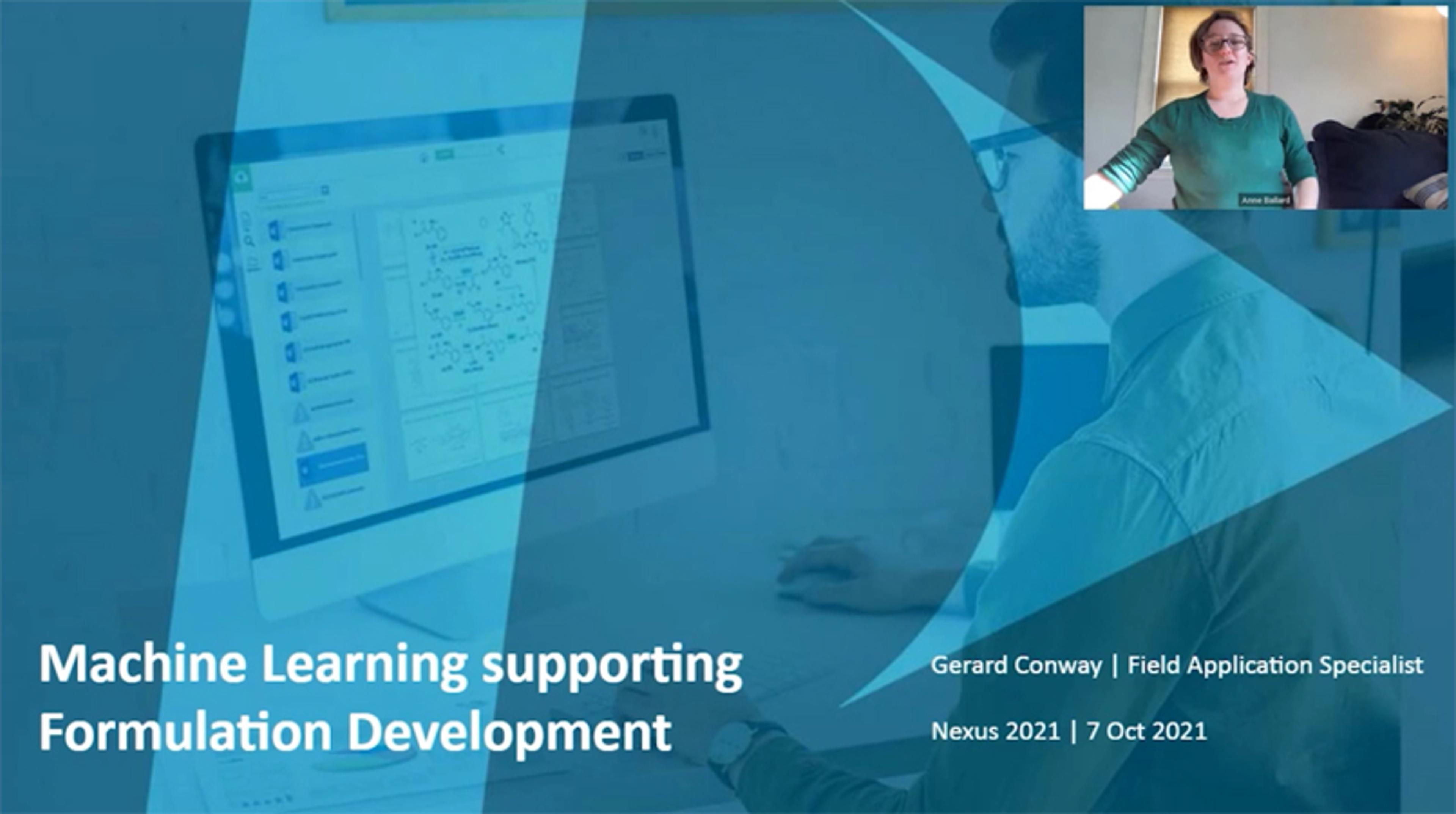 Machine learning supporting formulation development Machine learning supporting formulation development