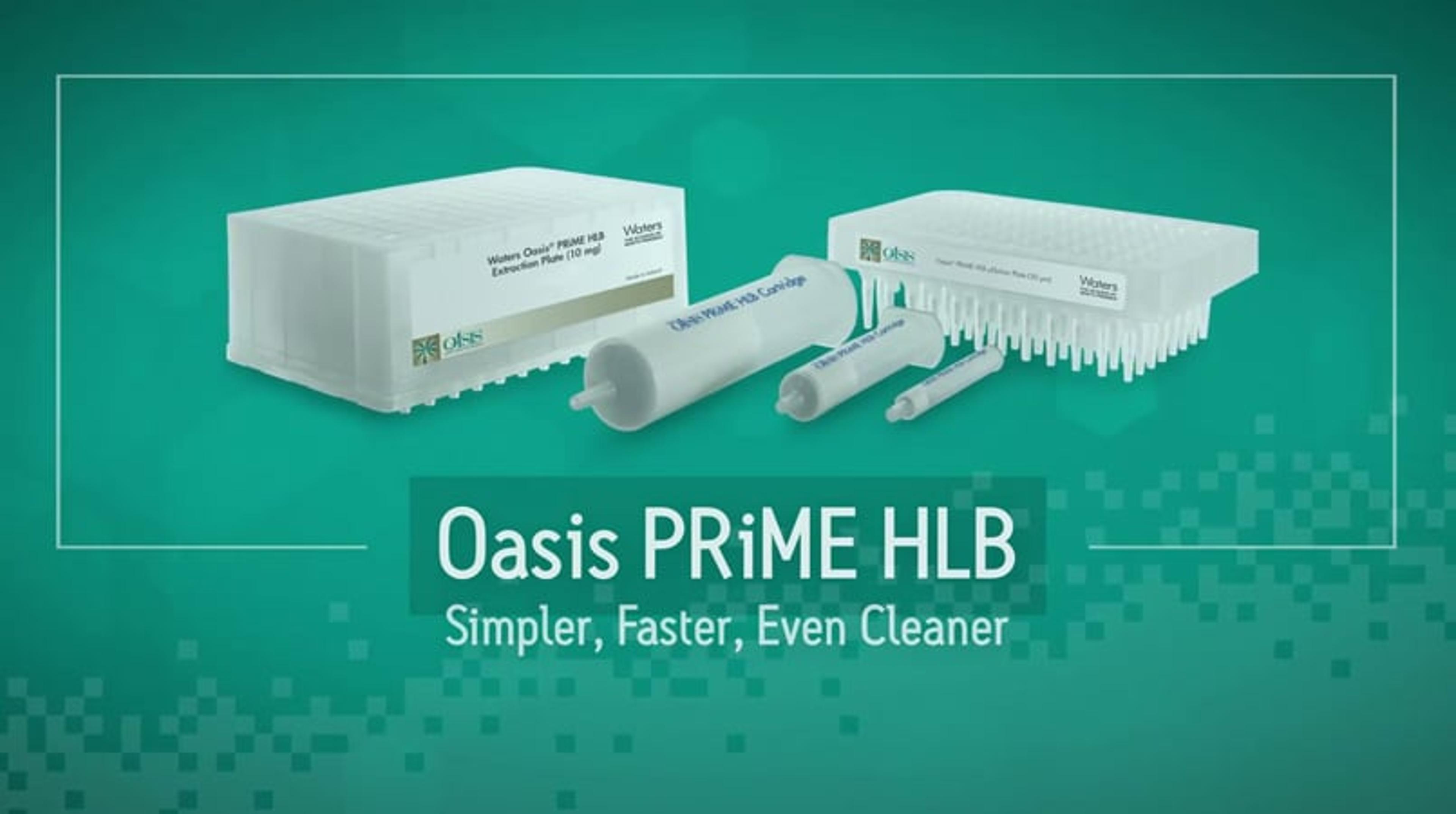 Waters Oasis PRiME HLB Waters Oasis PRiME HLB