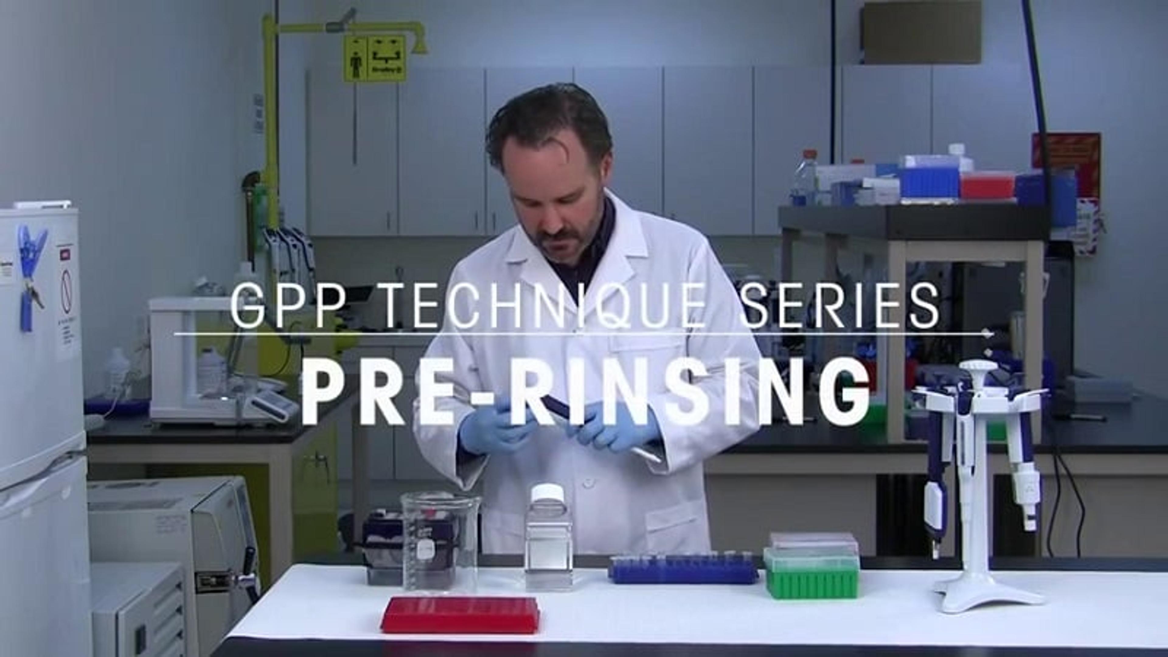 Pre-rinsing - Good Pipetting Technique Pre-rinsing - Good Pipetting Technique