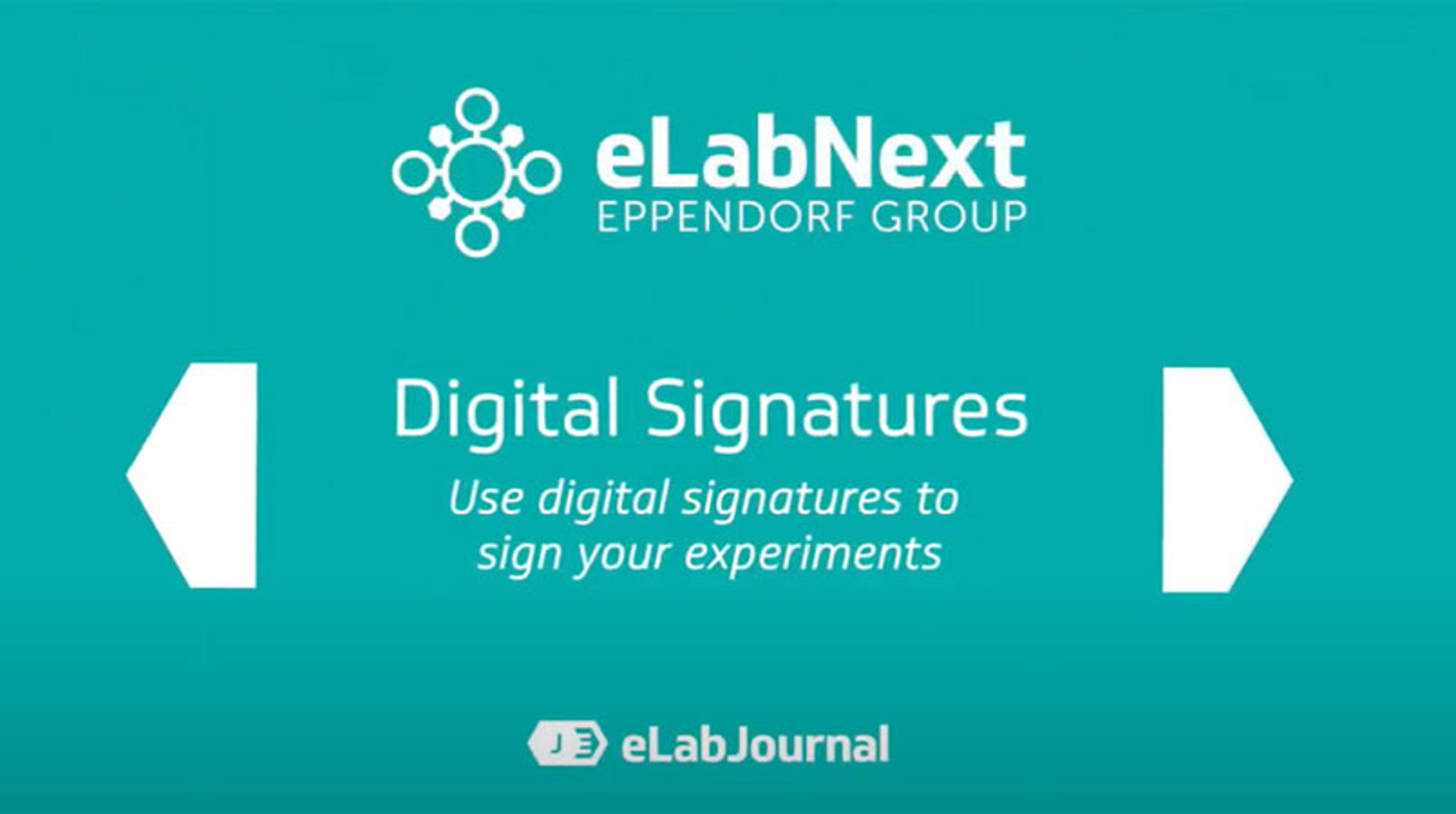 Lock experiments with digital signatures Lock experiments with digital signatures