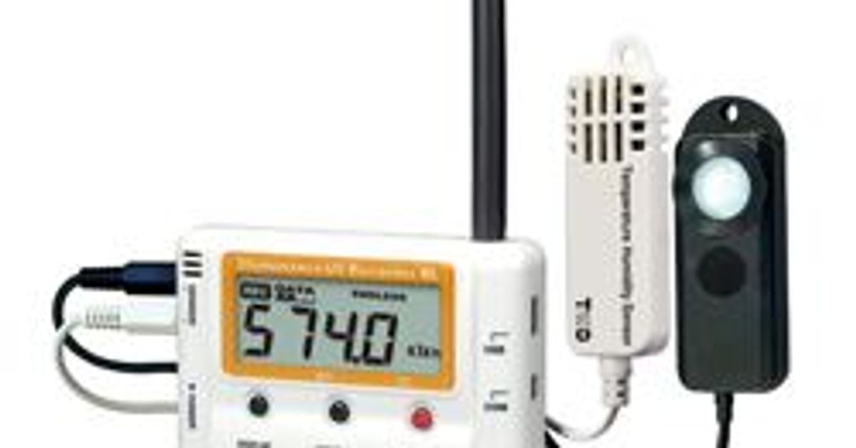 Light Sensor Logger T&D Launch New High Precision Wireless 4 Channel Light Logger