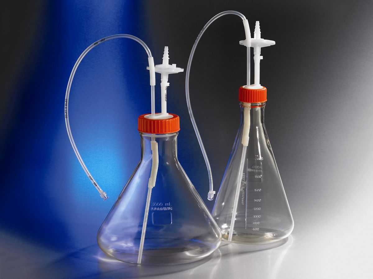 Buy Corning® 2L Polycarbonate Erlenmeyer Flask with 1/8 Dip Tube