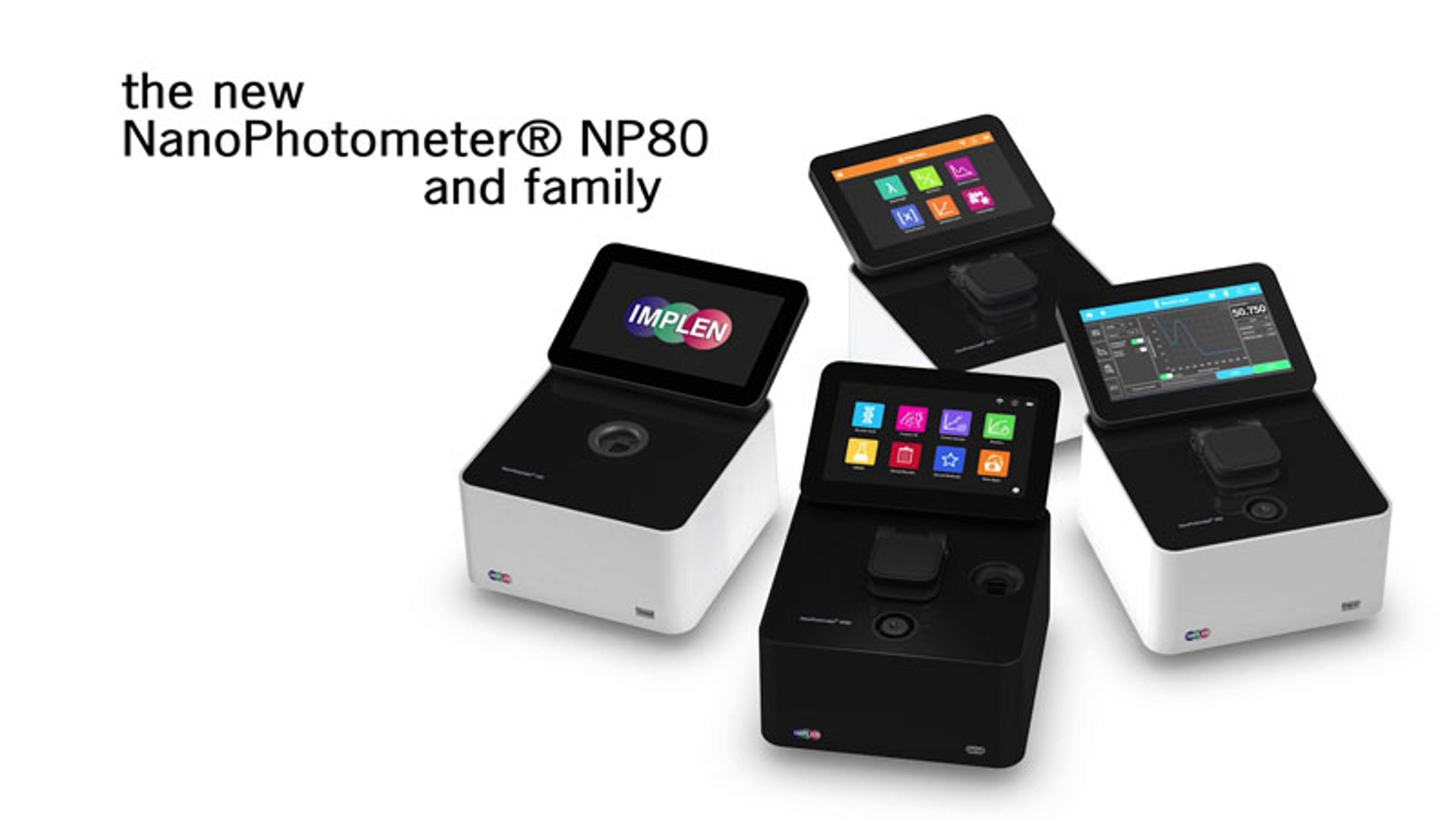 The NanoPhotometer Family by Implen- A Series of Powerful and Precise Spectrophotometry Instruments The NanoPhotometer Family by Implen- A Series of Powerful and Precise Spectrophotometry Instruments