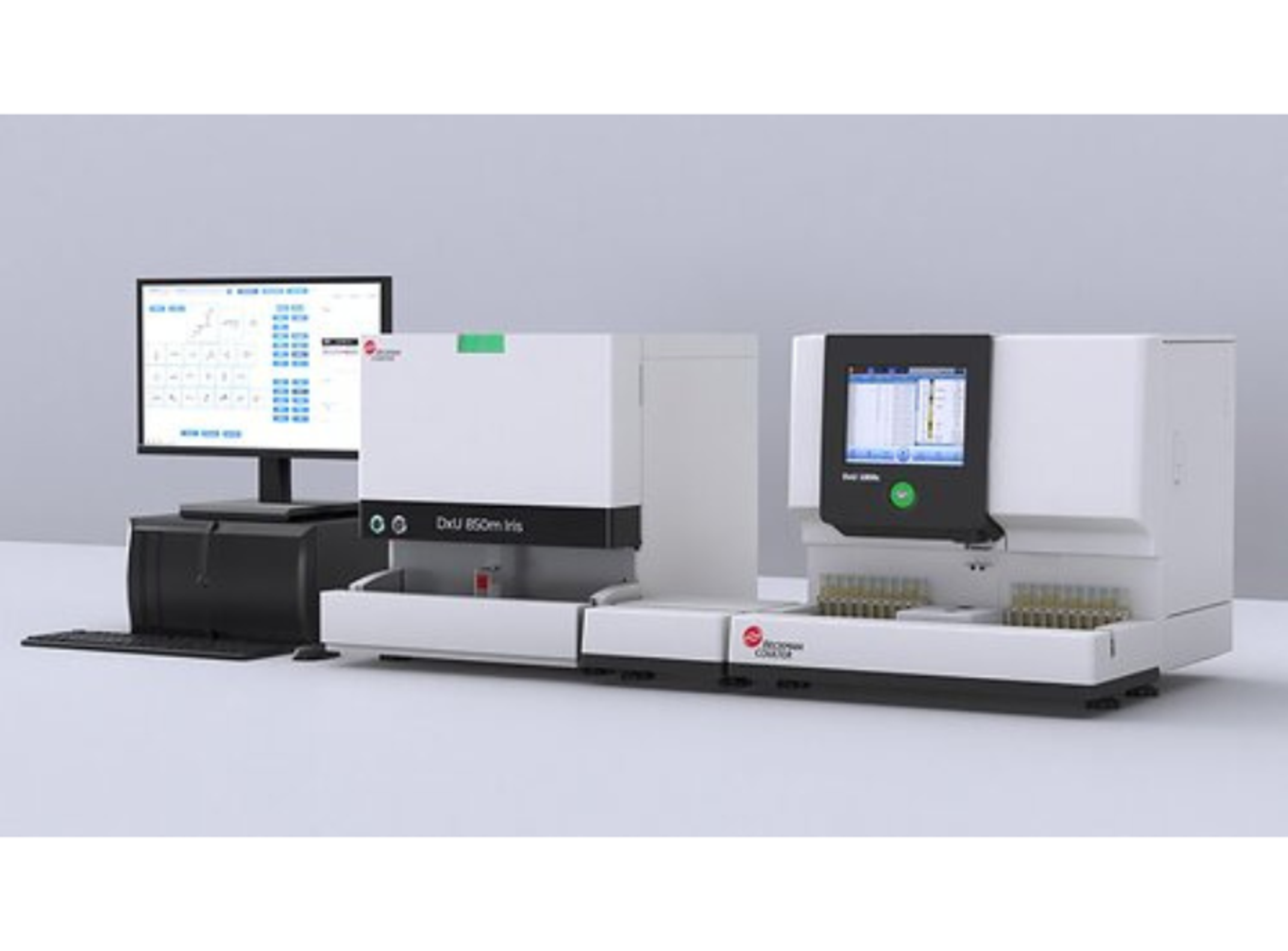 DxU 1800 urinalysis system integrates automated urine chemistry analysis