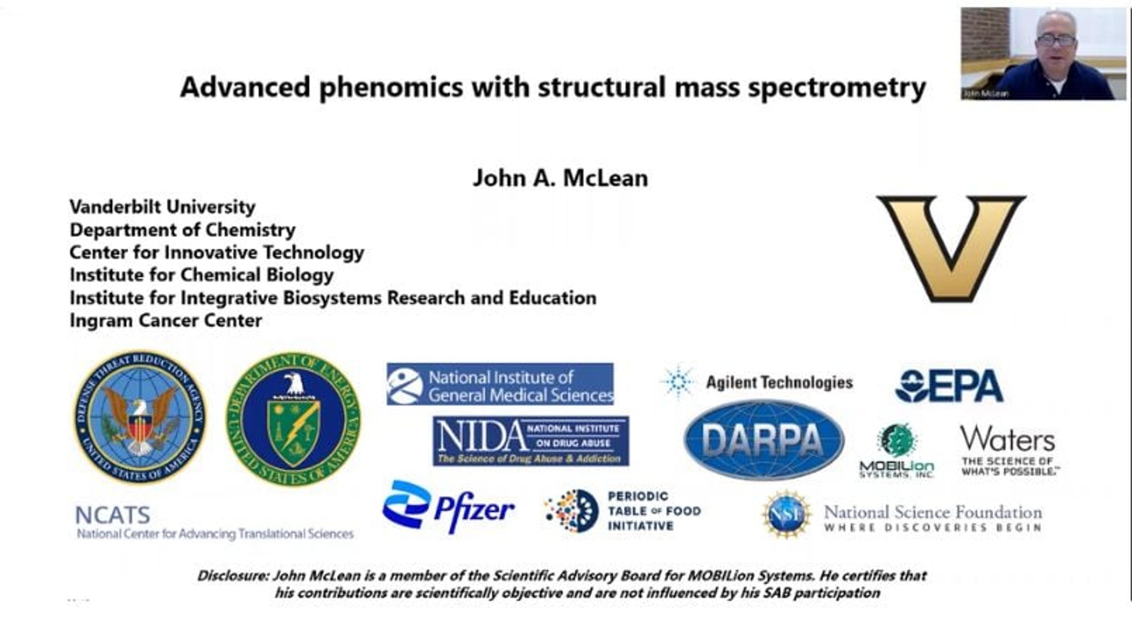 Advanced phenomics with structural mass spectrometry Advanced phenomics with structural mass spectrometry