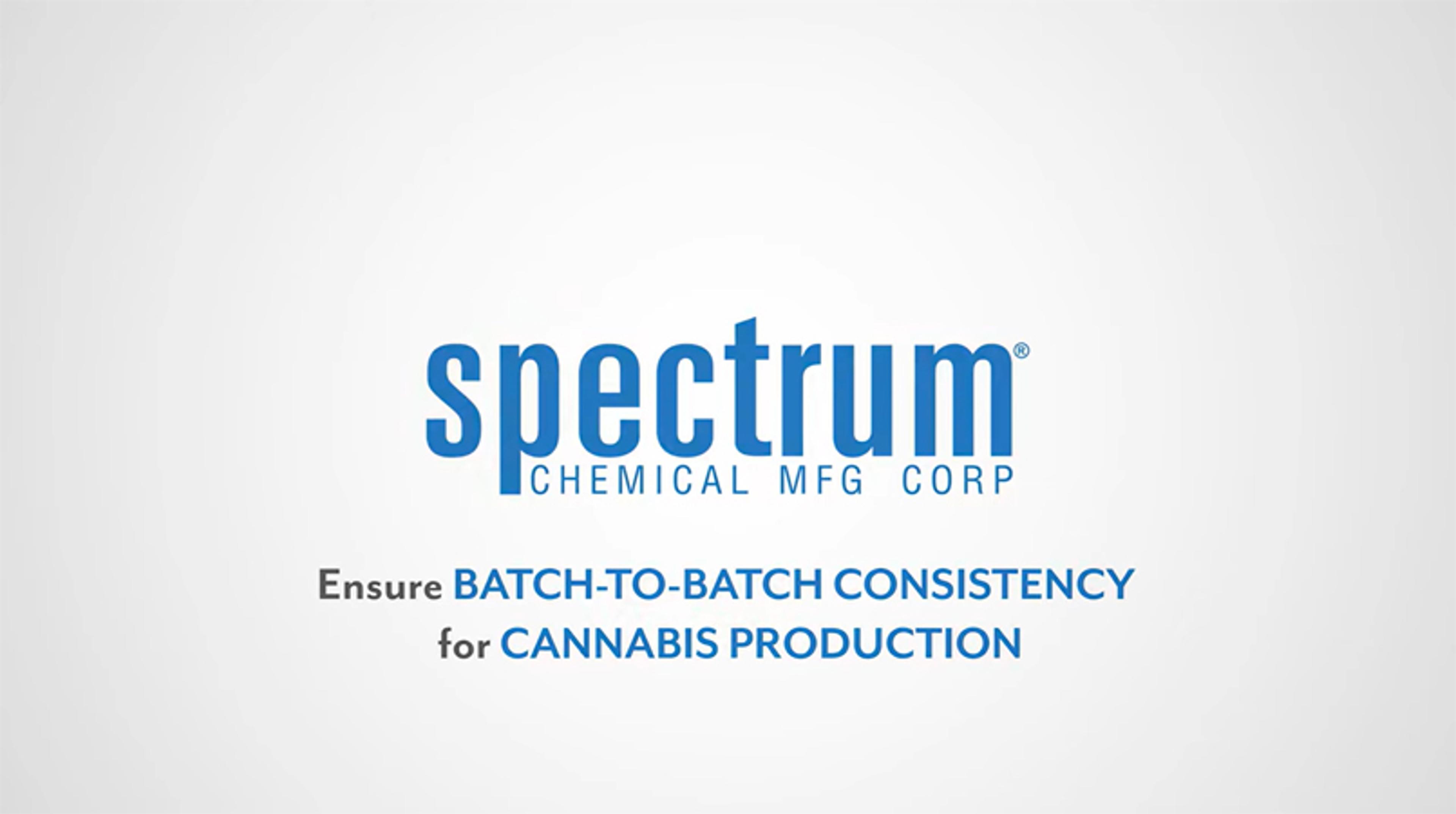 Ensure batch-to-batch consistency for cannabis production Ensure batch-to-batch consistency for cannabis production