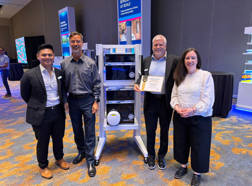 Agilent Technologies team accepts the award for Best New Analytical Science Product of 2025