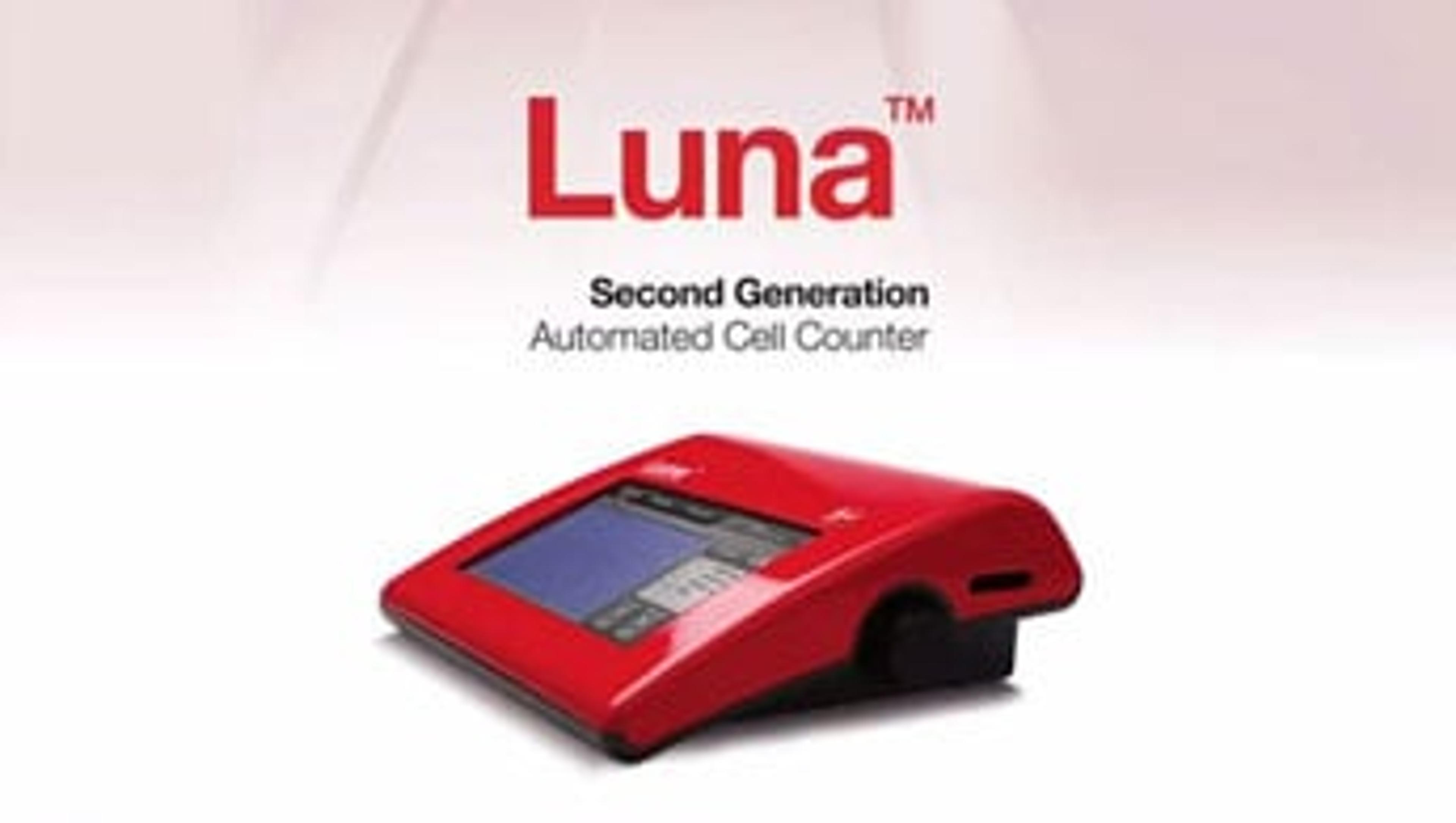Introducing the Luna™ Automated Cell Counter Introducing the Luna™ Automated Cell Counter
