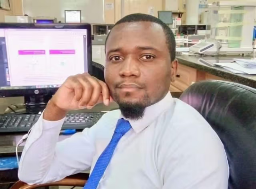 Edgar Muchinta works for the Ministry of Health, National Heart Hospital, Laboratory Department, Lusaka, Zambia