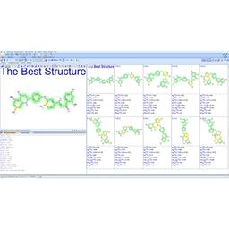 View and rank generated structures