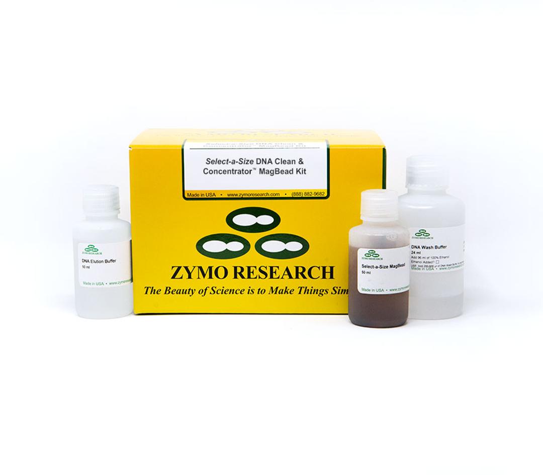 Select-a-Size DNA Clean & Concentrator Kits