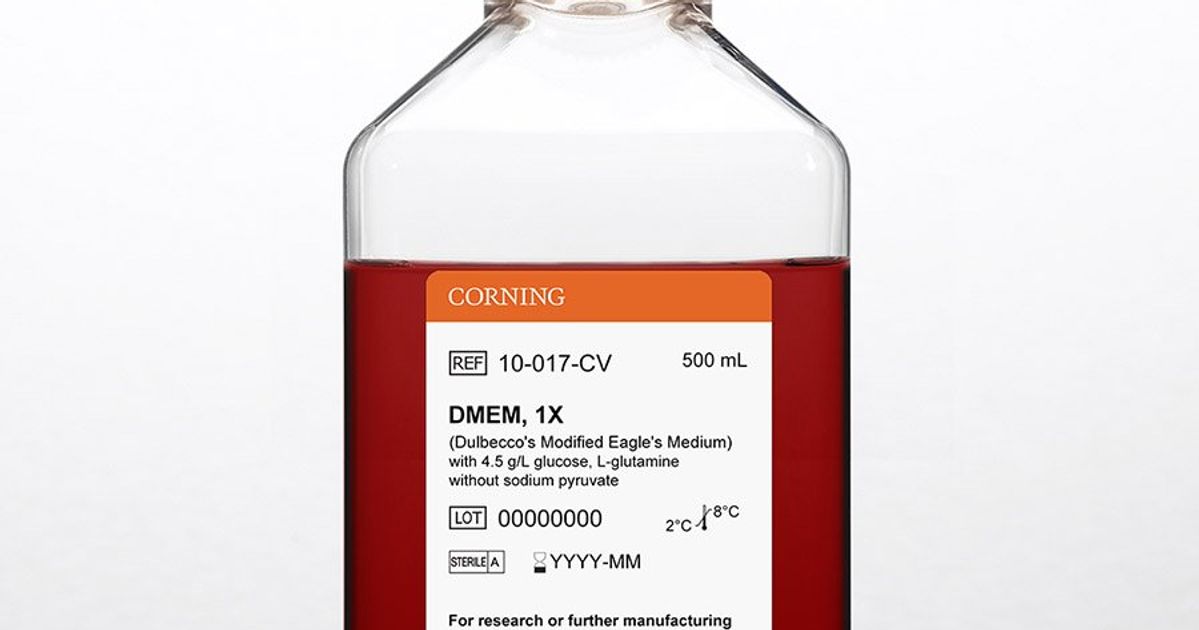 Corning® 500 mL DMEM (Dulbecco’s Modified Eagle’s Medium)