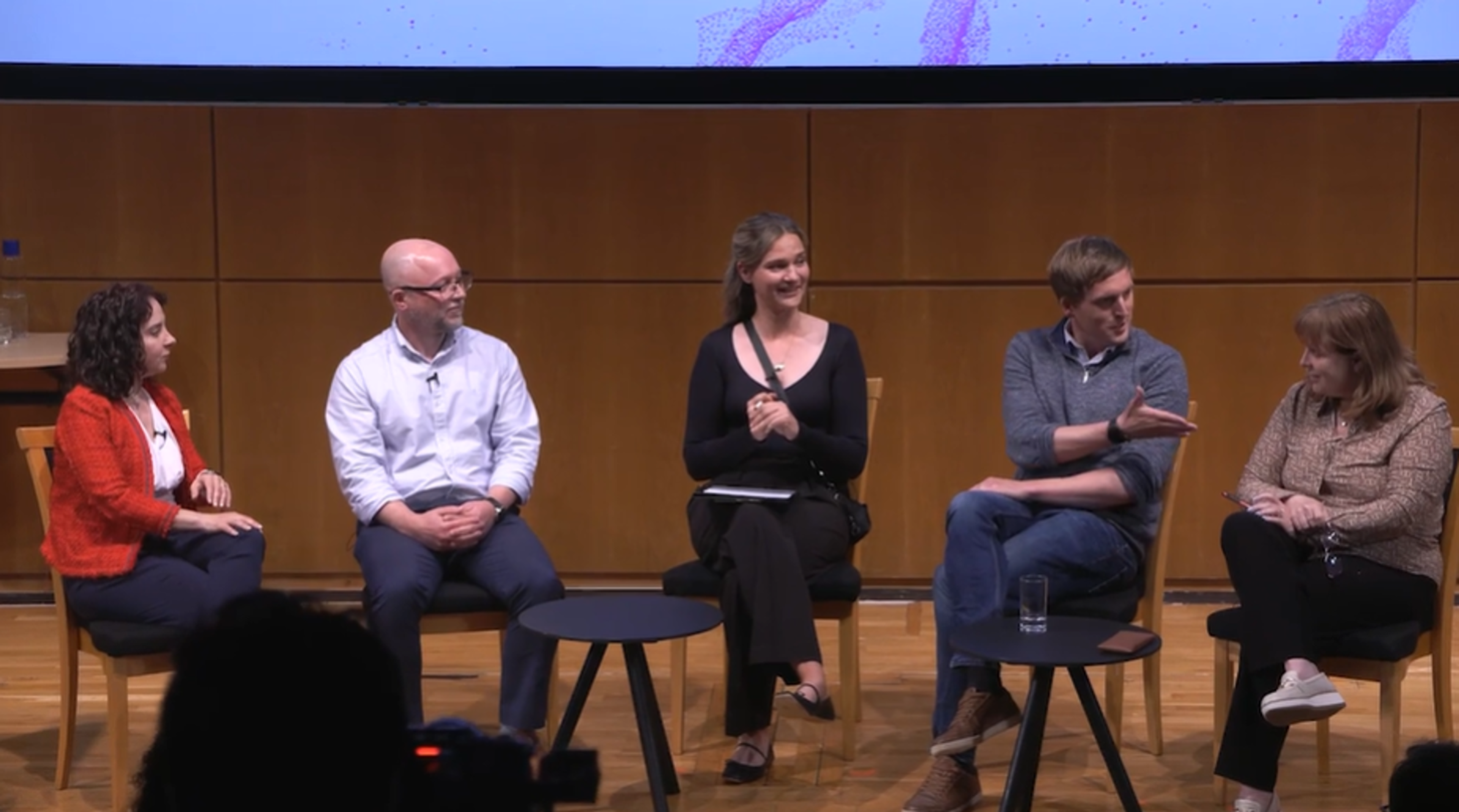 Dr. Pelin Candarlioglu Deacon, Dr. Eric Hill, Ross Dobie, and Professor Julie Frearson