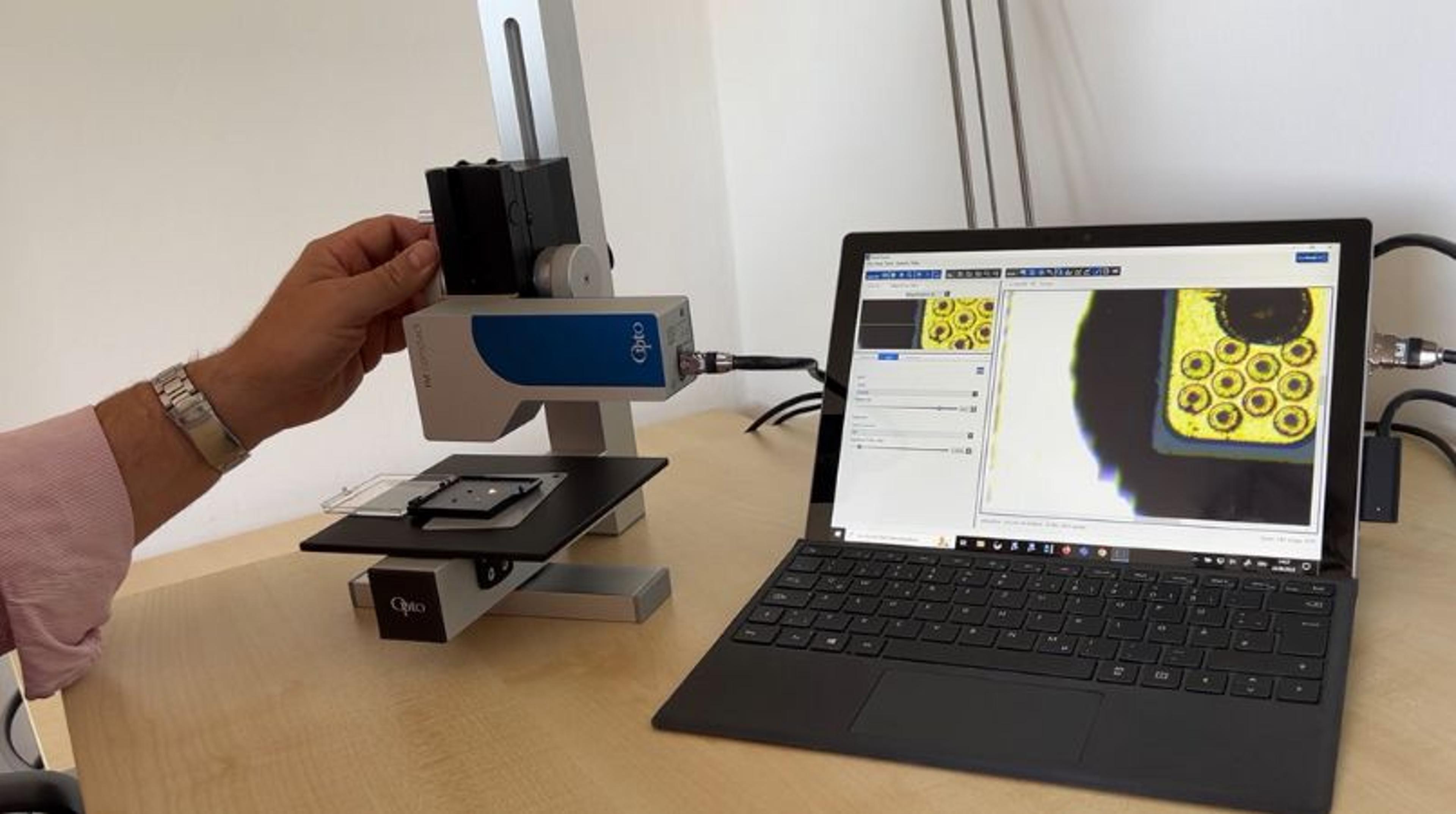 VSCL scratch detection using the Imaging Module Compact M VSCL scratch detection using the Imaging Module Compact M