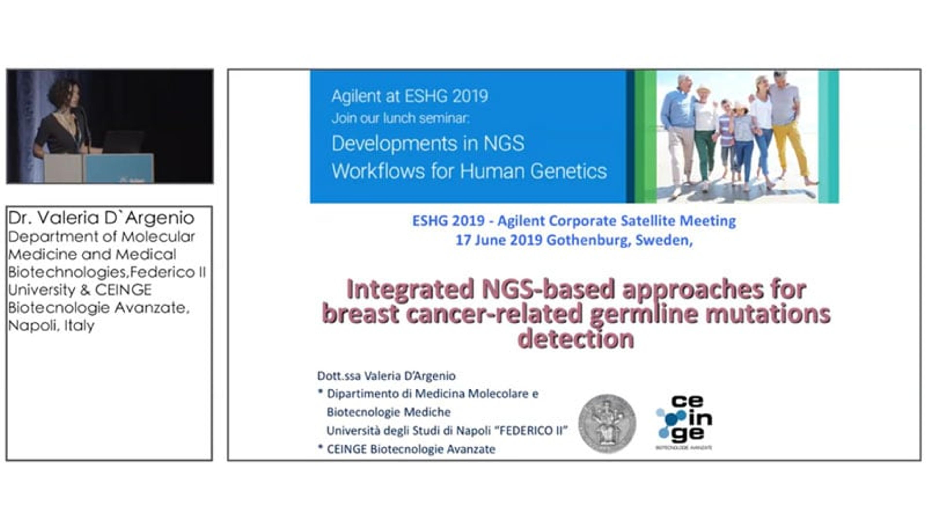 Detection of Breast Cancer-Related Germline Mutations with Advanced NGS Technology Detection of Breast Cancer-Related Germline Mutations with Advanced NGS Technology