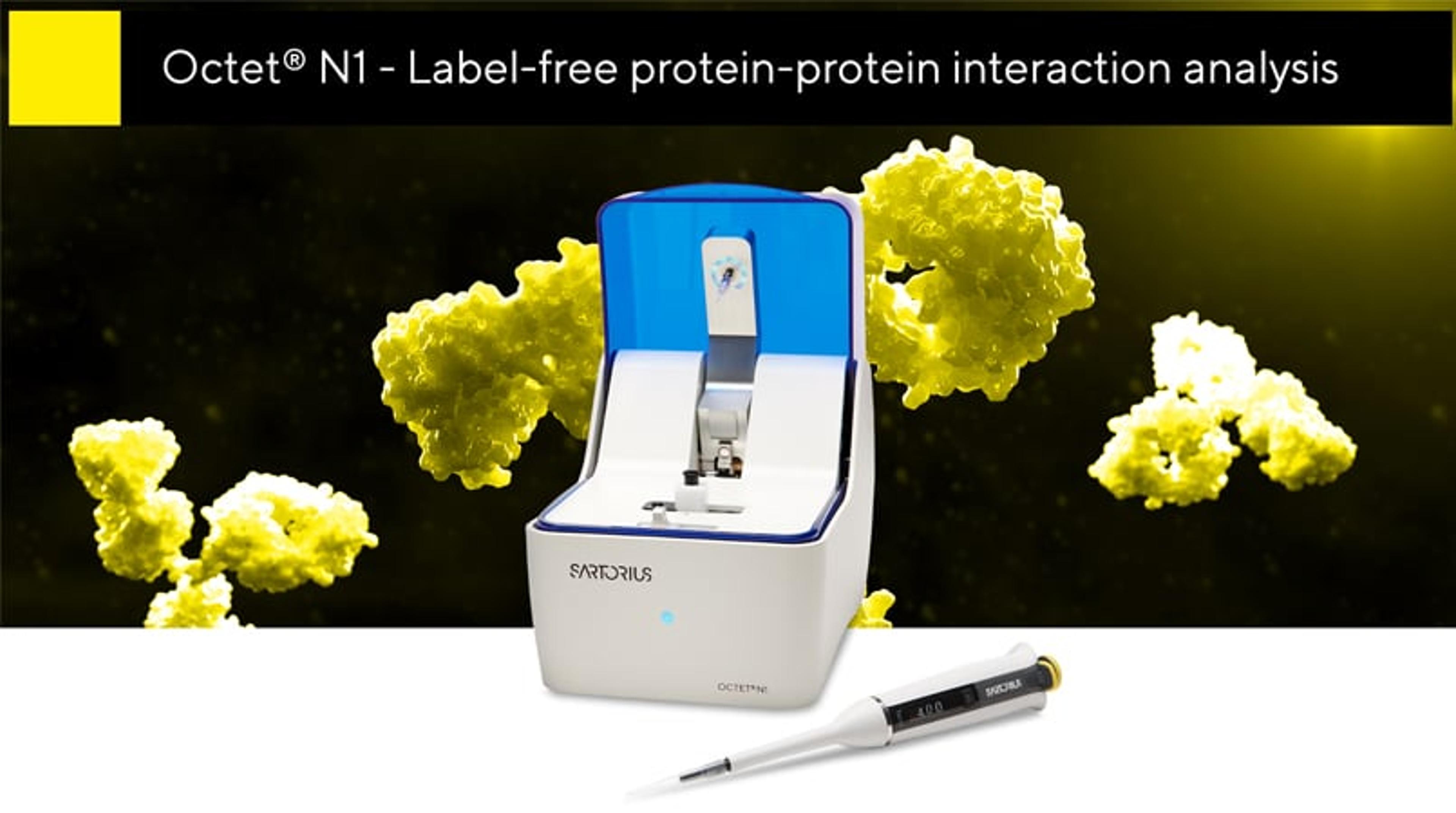 Octet N1: Label-free protein-protein interaction analysis