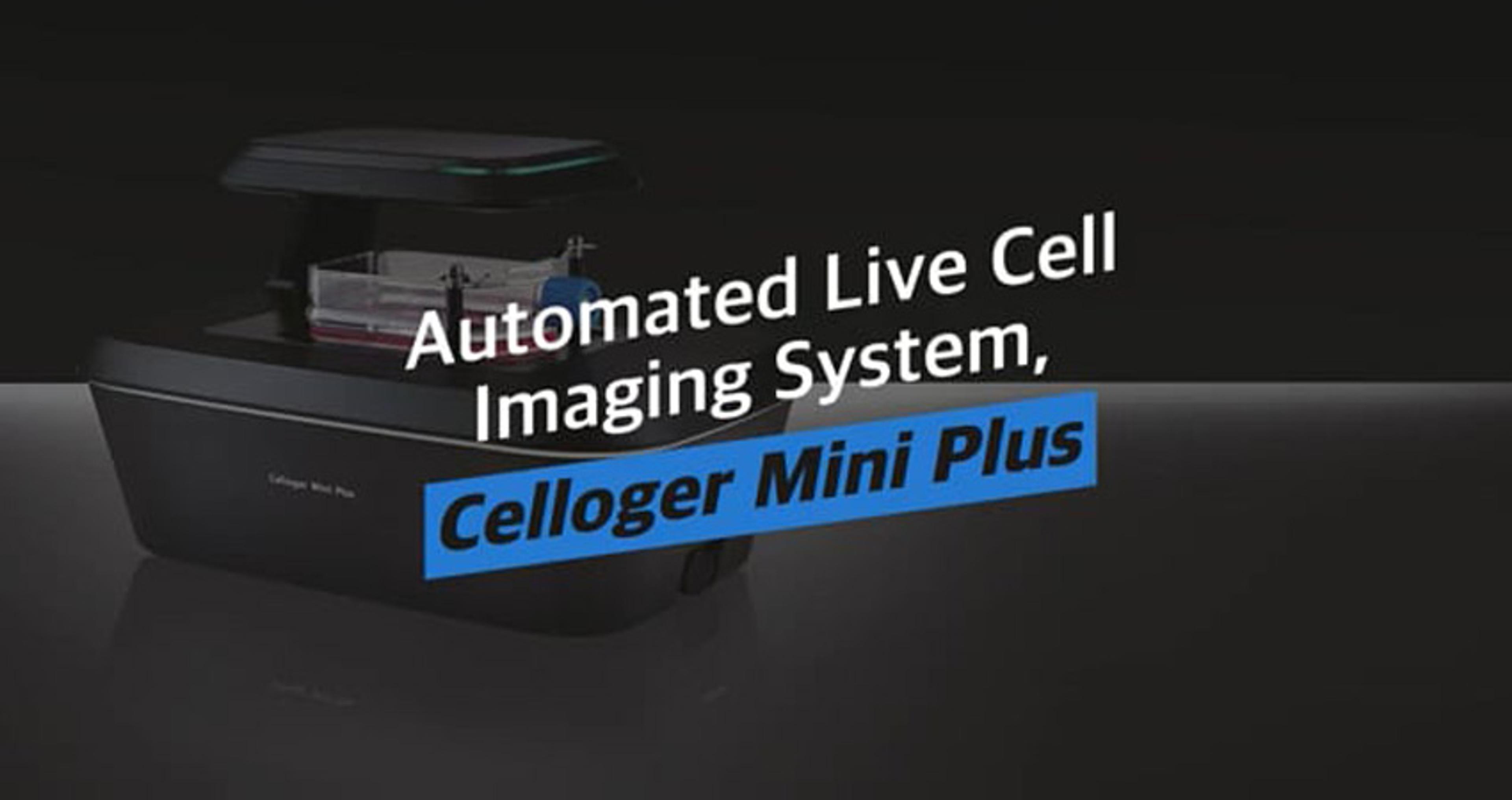 Celloger Mini, Automated Live Cell Imaging System by CURIOSIS Celloger Mini, Automated Live Cell Imaging System by CURIOSIS