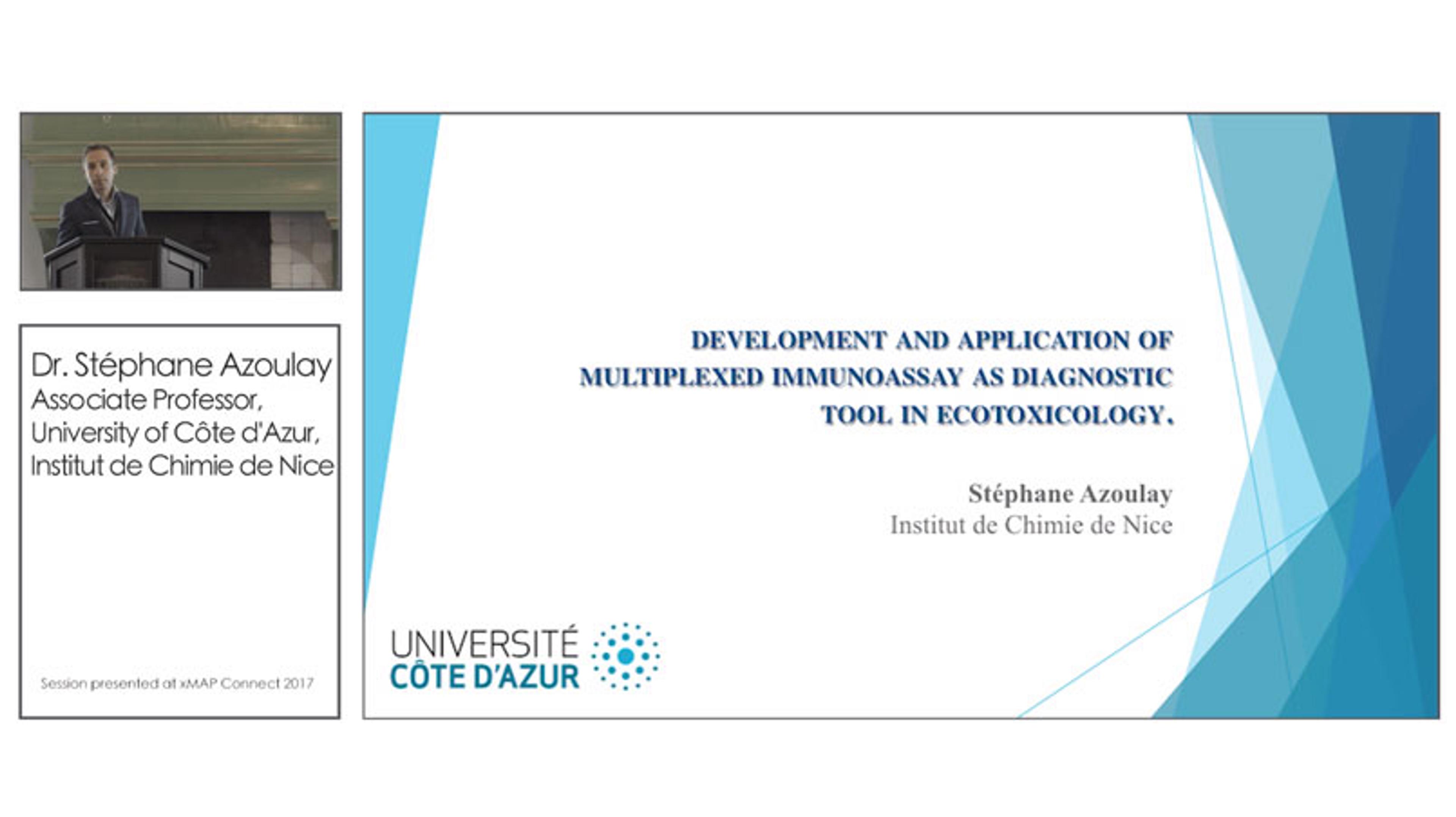 Multiplexed Immunoassay as a Diagnostic Tool in Ecotoxicology Multiplexed Immunoassay as a Diagnostic Tool in Ecotoxicology
