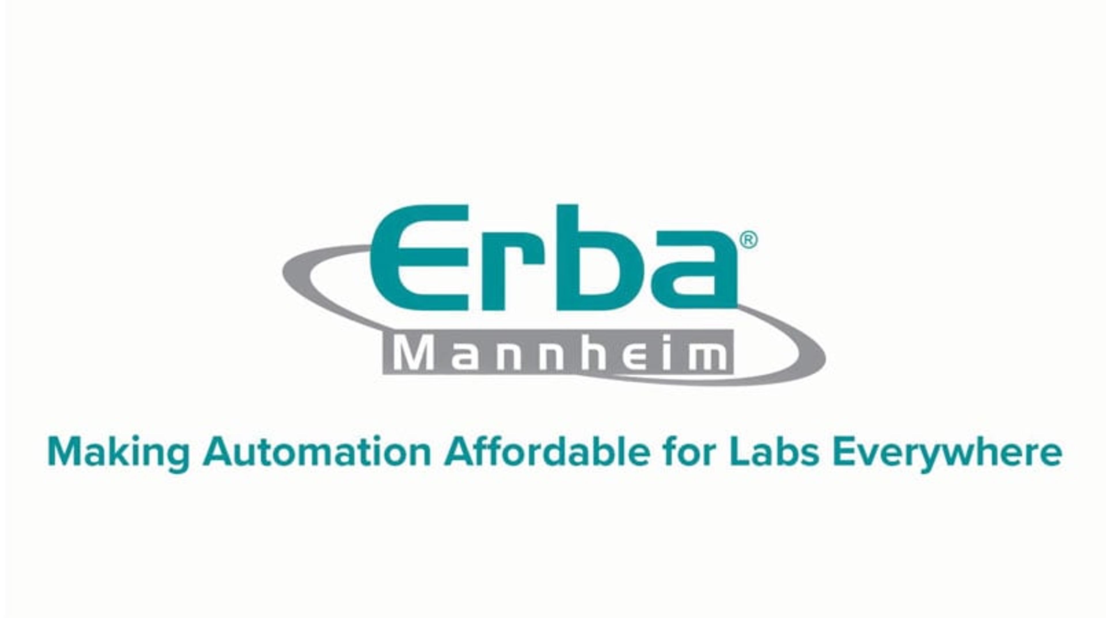 Lab automation by Erba Mannheim now available in Brazil Lab automation by Erba Mannheim now available in Brazil