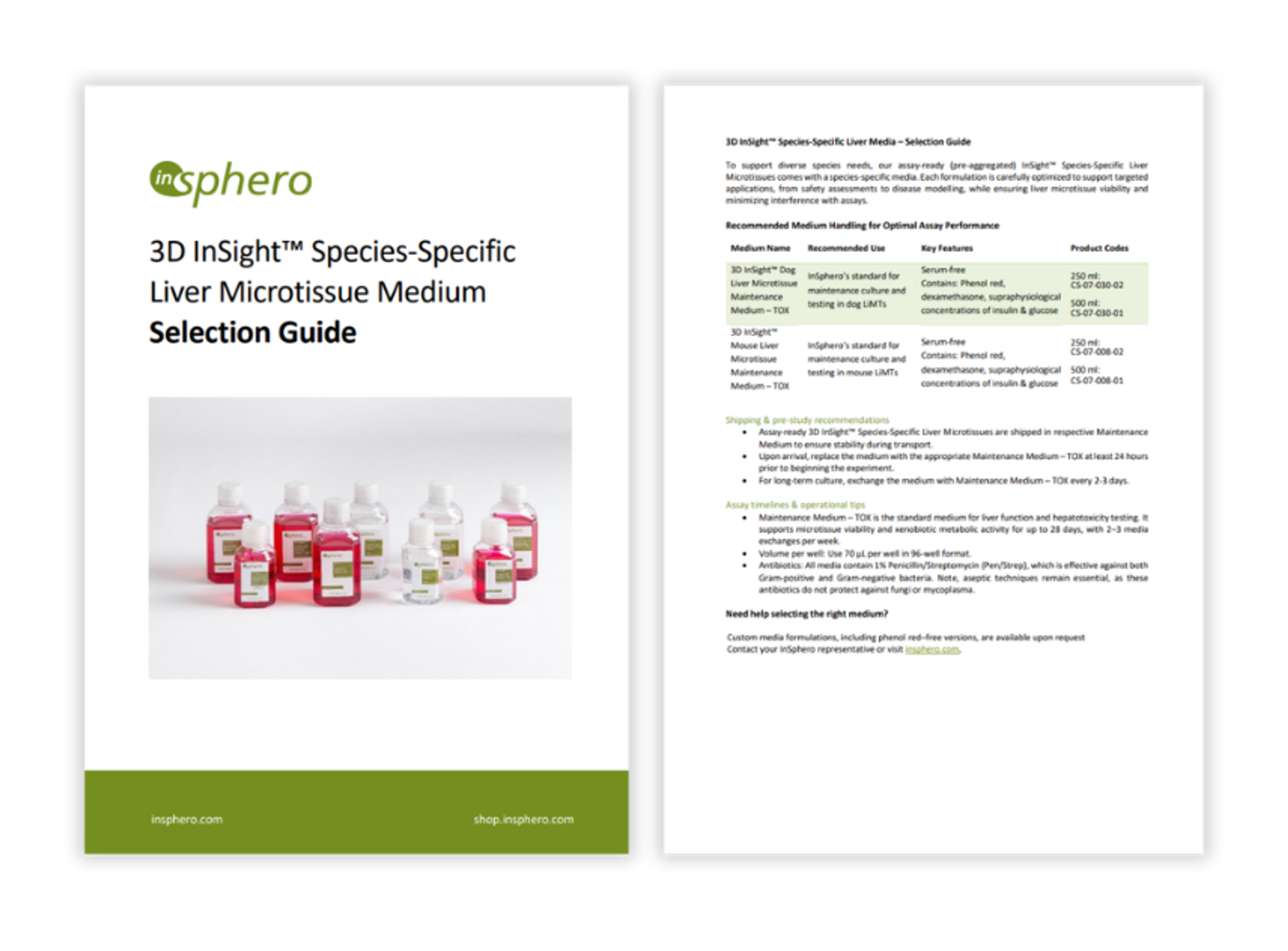 Liver microtissue culture media for in vitro assays