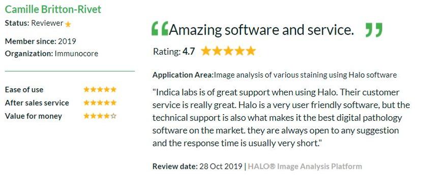 Review of the HALO® Image Analysis Platform by Indica Labs