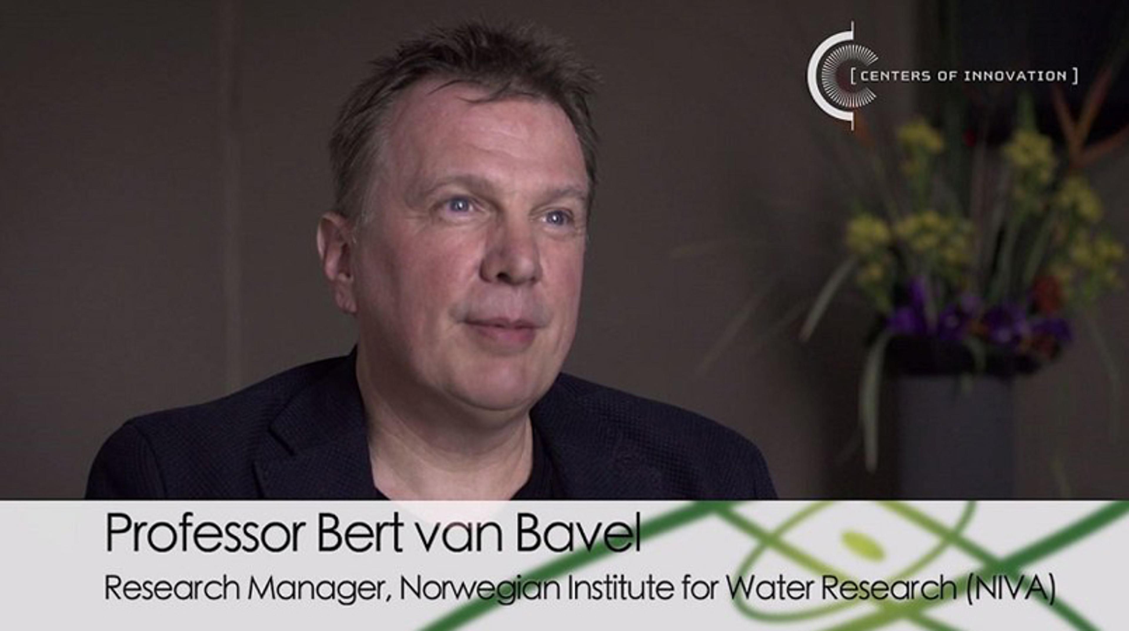 Professor Bert van Bavel Explains Measurement of Water Pollutants Professor Bert van Bavel Explains Measurement of Water Pollutants