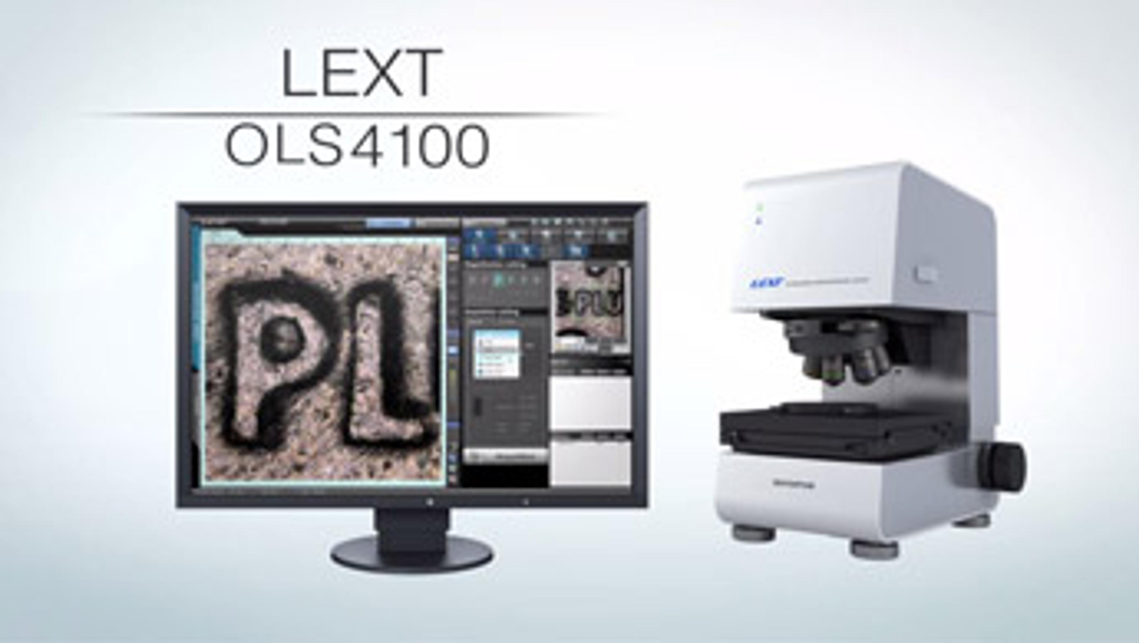 Olympus LEXT OLS4100 Laser Scanning Microscope Olympus LEXT OLS4100 Laser Scanning Microscope