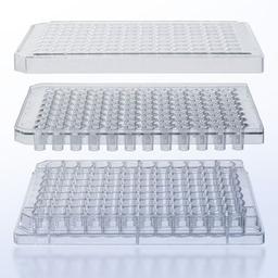 Membrane plate, receiver plate and lid of the ThinCert® HTS 