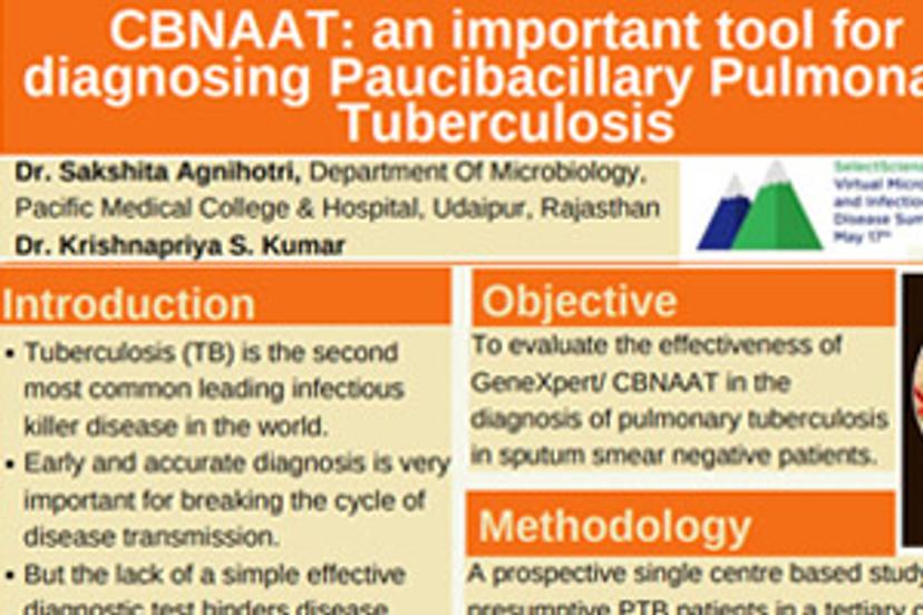 CBNAAT: An important tool for diagnosing paucibacillary pulmonary TB