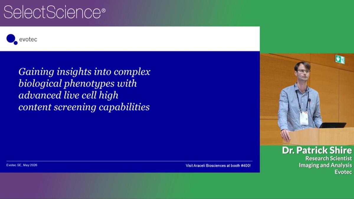 Dr. Patrick Shire presented at SLAS Europe 2026