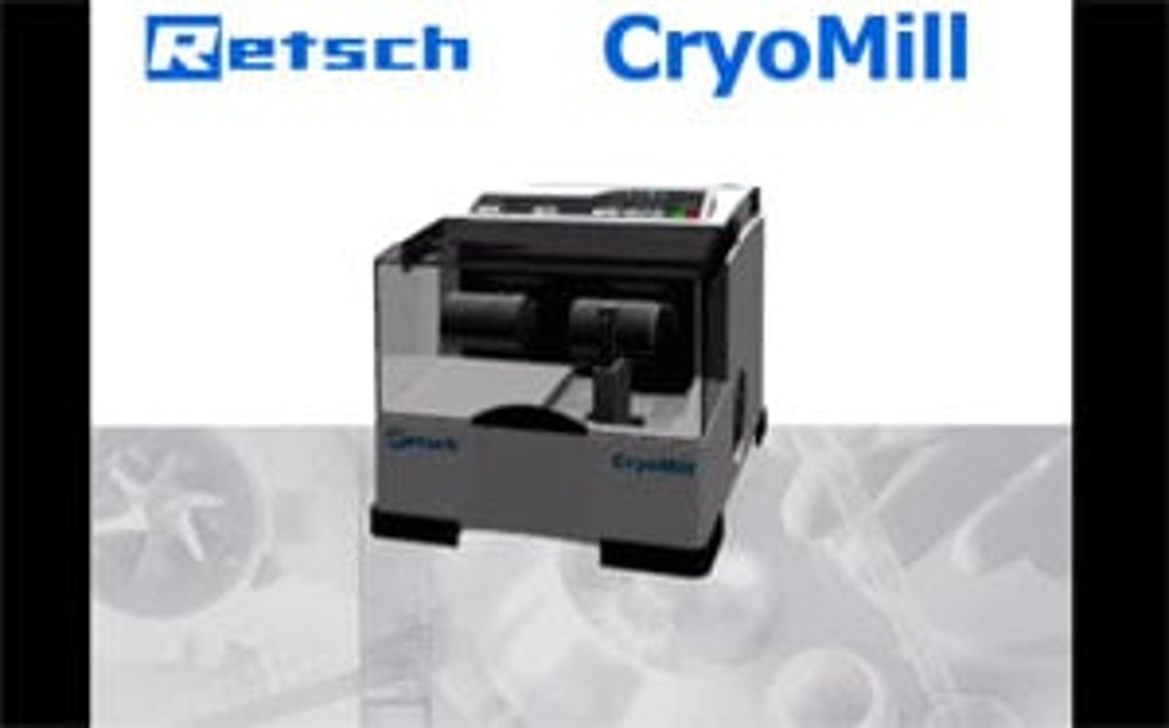 Powerful Cryogenic Grinding with the Retsch CryoMill Powerful Cryogenic Grinding with the Retsch CryoMill