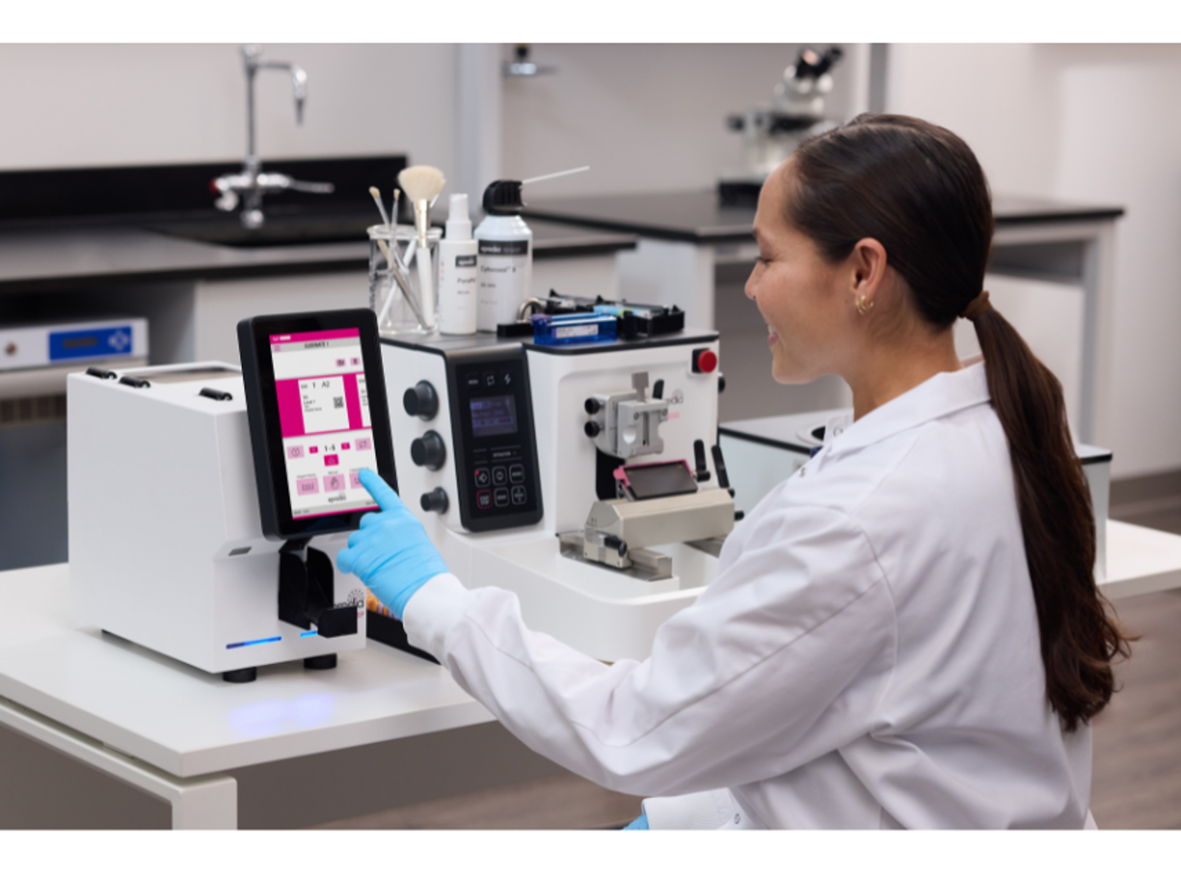 Thermal slide printer for pathology laboratory