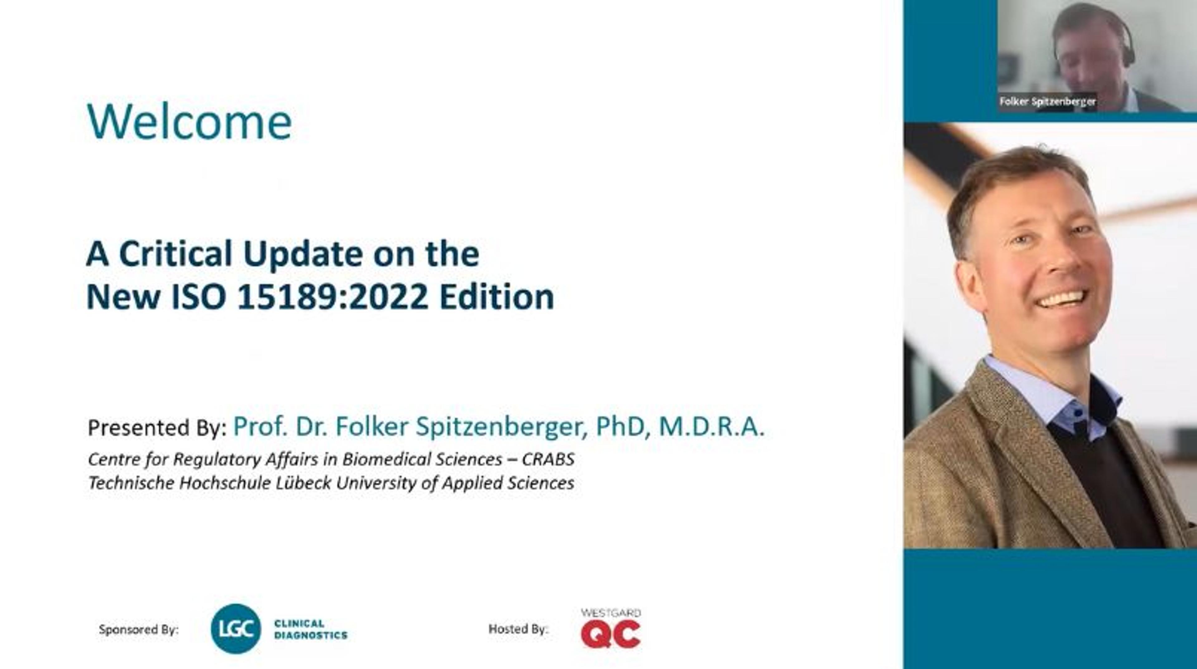A critical update on the new ISO 15189:2022 edition A critical update on the new ISO 15189:2022 edition