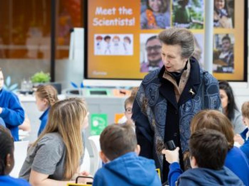 DNA Day at Illumina with HRH Princess Anne