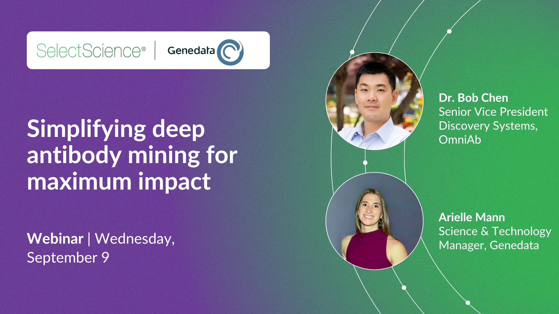 Simplifying deep antibody mining Genedata webinar