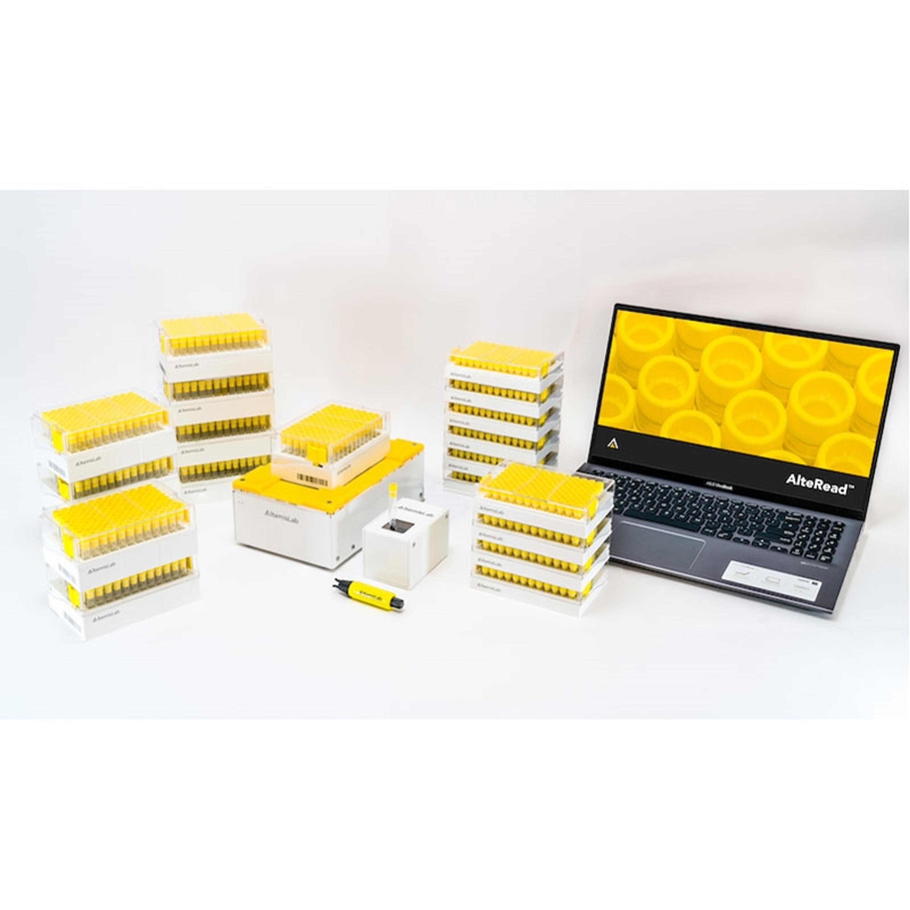 AlteRead SBS rack 2D barcode reader set-up pack