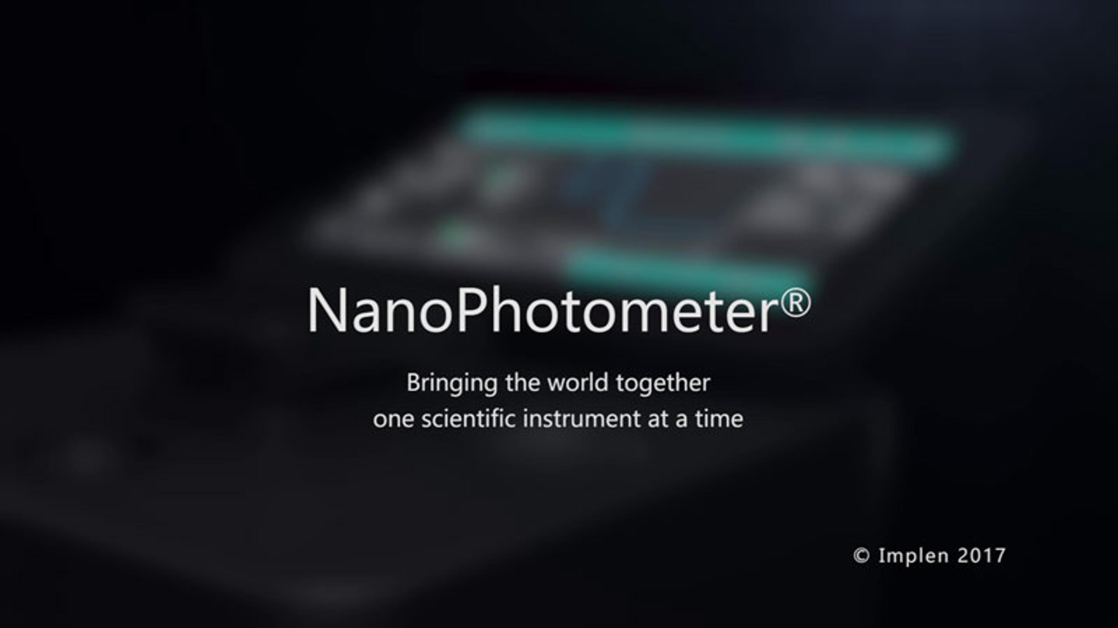 The Implen NanoPhotometer: What Scientists Say The Implen NanoPhotometer: What Scientists Say