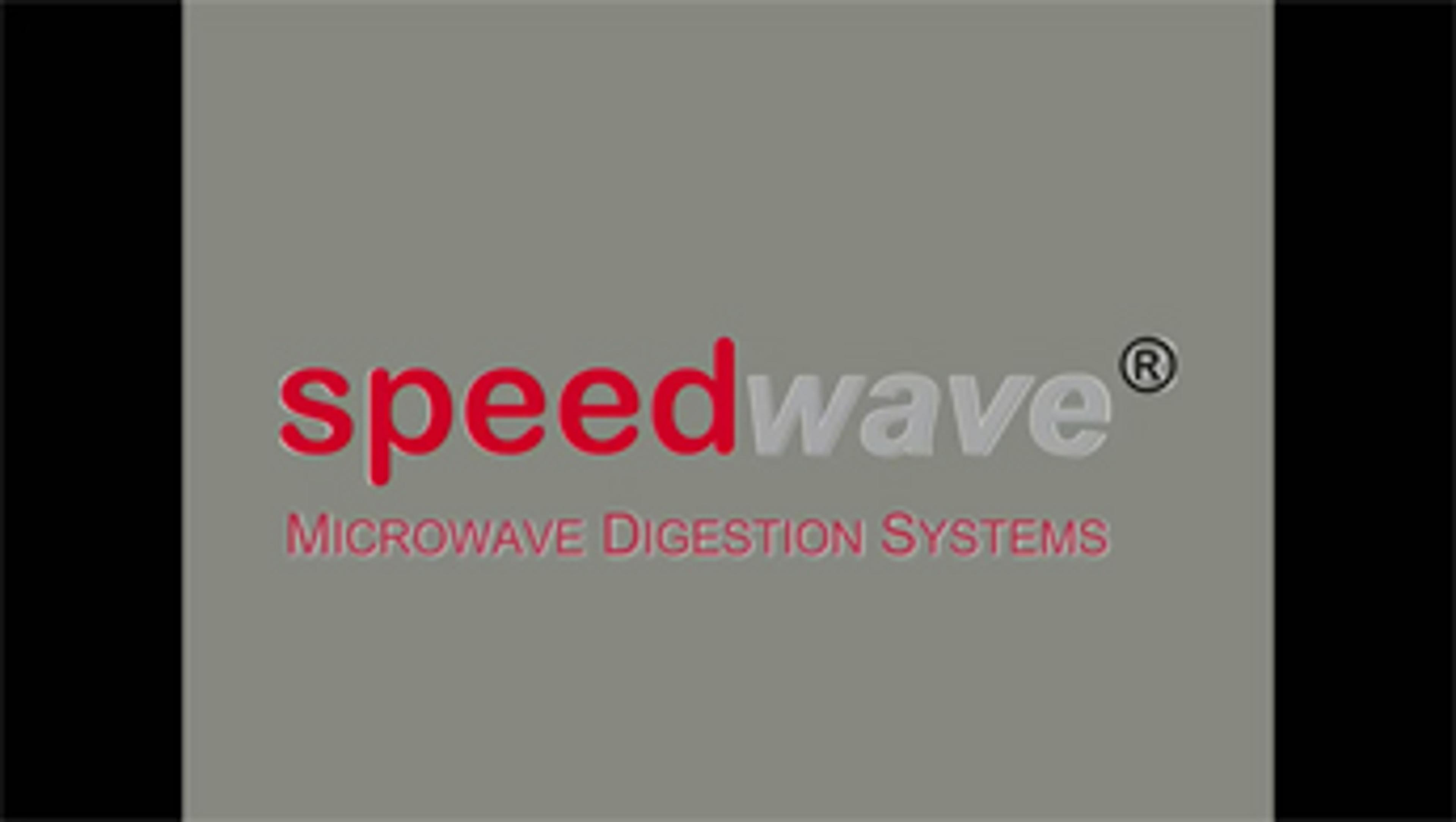 The Speedwave® Microwave Digestion System from Berghof The Speedwave® Microwave Digestion System from Berghof